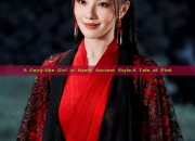 A Fairy-like Girl in Hanfu Ancient Style:A Tale of Pink