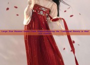 Large Size Womens Hanfu Cloth Shoes:Embracing the Traditional Beauty in Modern Comfort