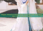 Elegant Miniature:Chinese-Style Ensemble with Horseface Skirt for the Petite Figure