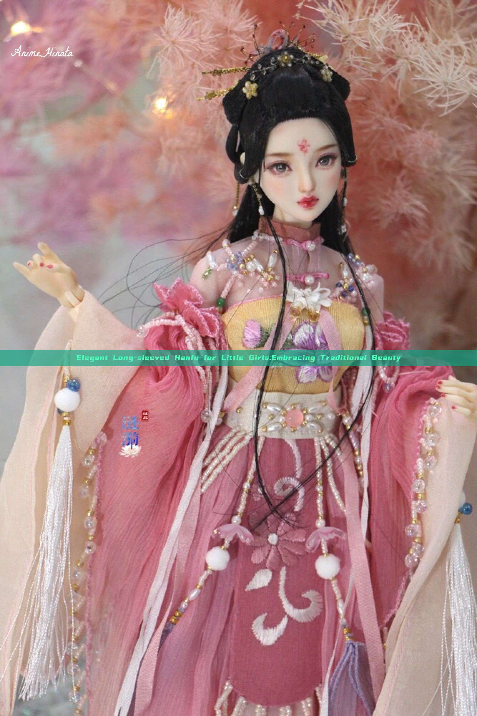 Elegant Long-sleeved Hanfu for Little Girls:Embracing Traditional Beauty Elegant Long-sleeved Hanfu for Little Girls:Embracing Traditional Beauty