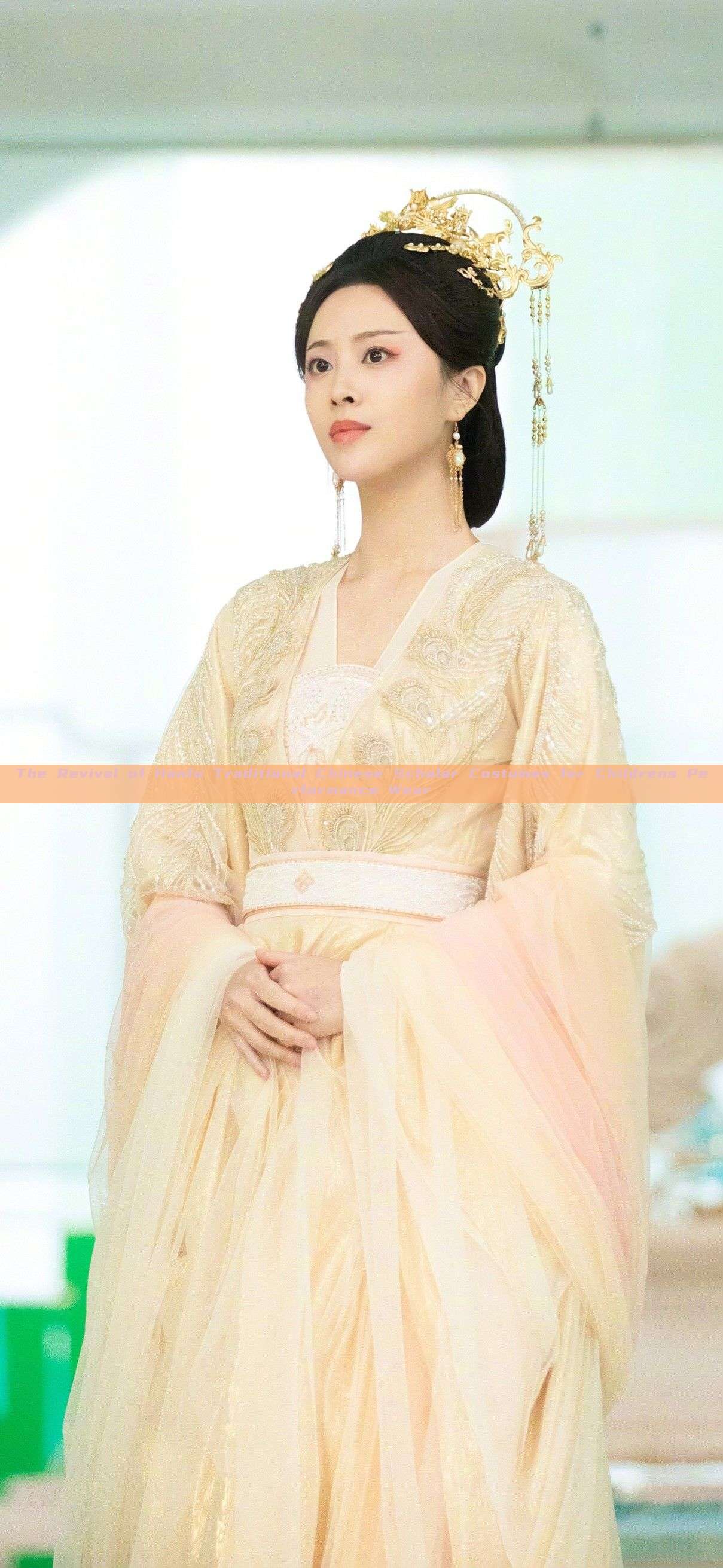 The Revival of Hanfu Traditional Chinese Scholar Costumes for Childrens Performance Wear The Revival of Hanfu Traditional Chinese Scholar Costumes for Childrens Performance Wear