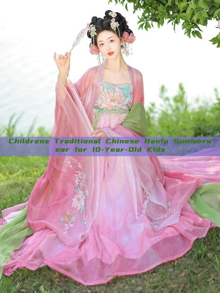Childrens Traditional Chinese Hanfu Summerwear for 10-Year-Old Kids Childrens Traditional Chinese Hanfu Summerwear for 10-Year-Old Kids
