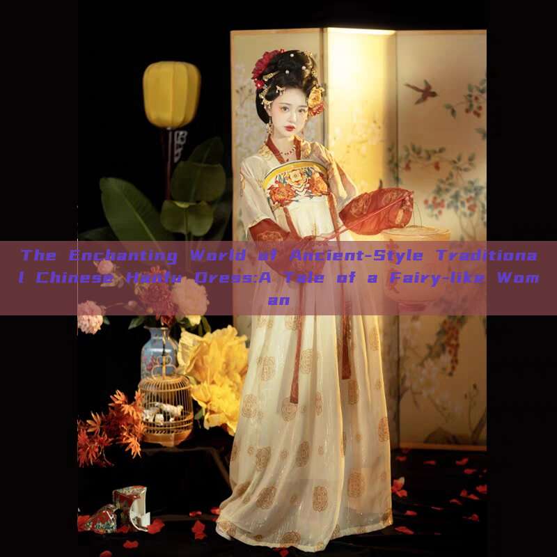 The Enchanting World of Ancient-Style Traditional Chinese Hanfu Dress:A Tale of a Fairy-like Woman