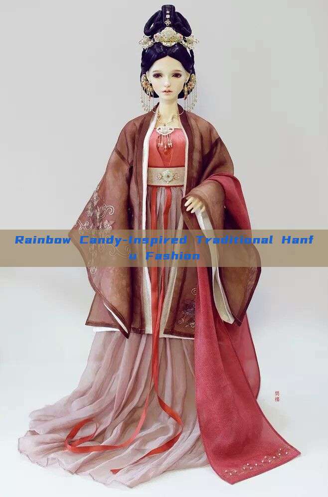 Rainbow Candy-Inspired Traditional Hanfu Fashion