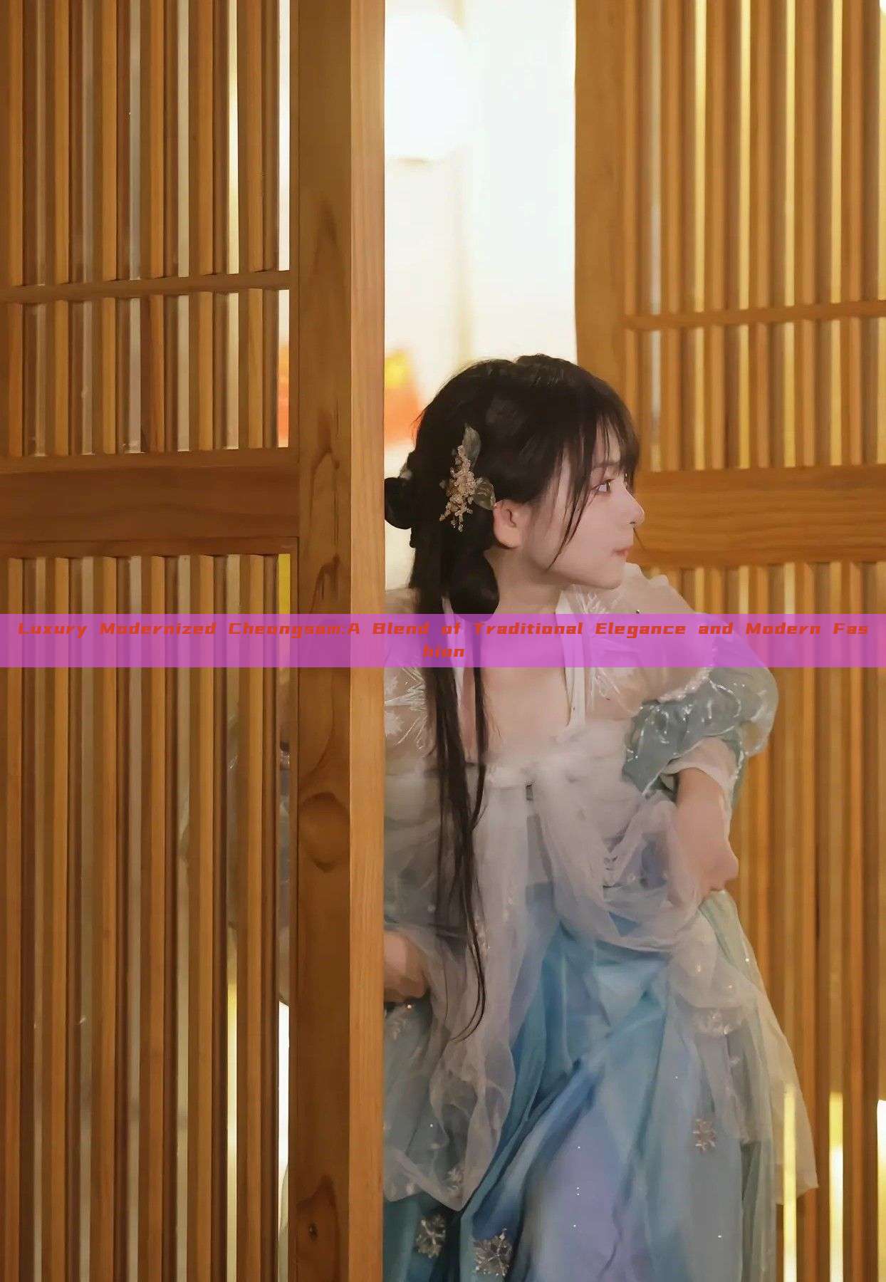 Luxury Modernized Cheongsam:A Blend of Traditional Elegance and Modern Fashion Luxury Modernized Cheongsam:A Blend of Traditional Elegance and Modern Fashion