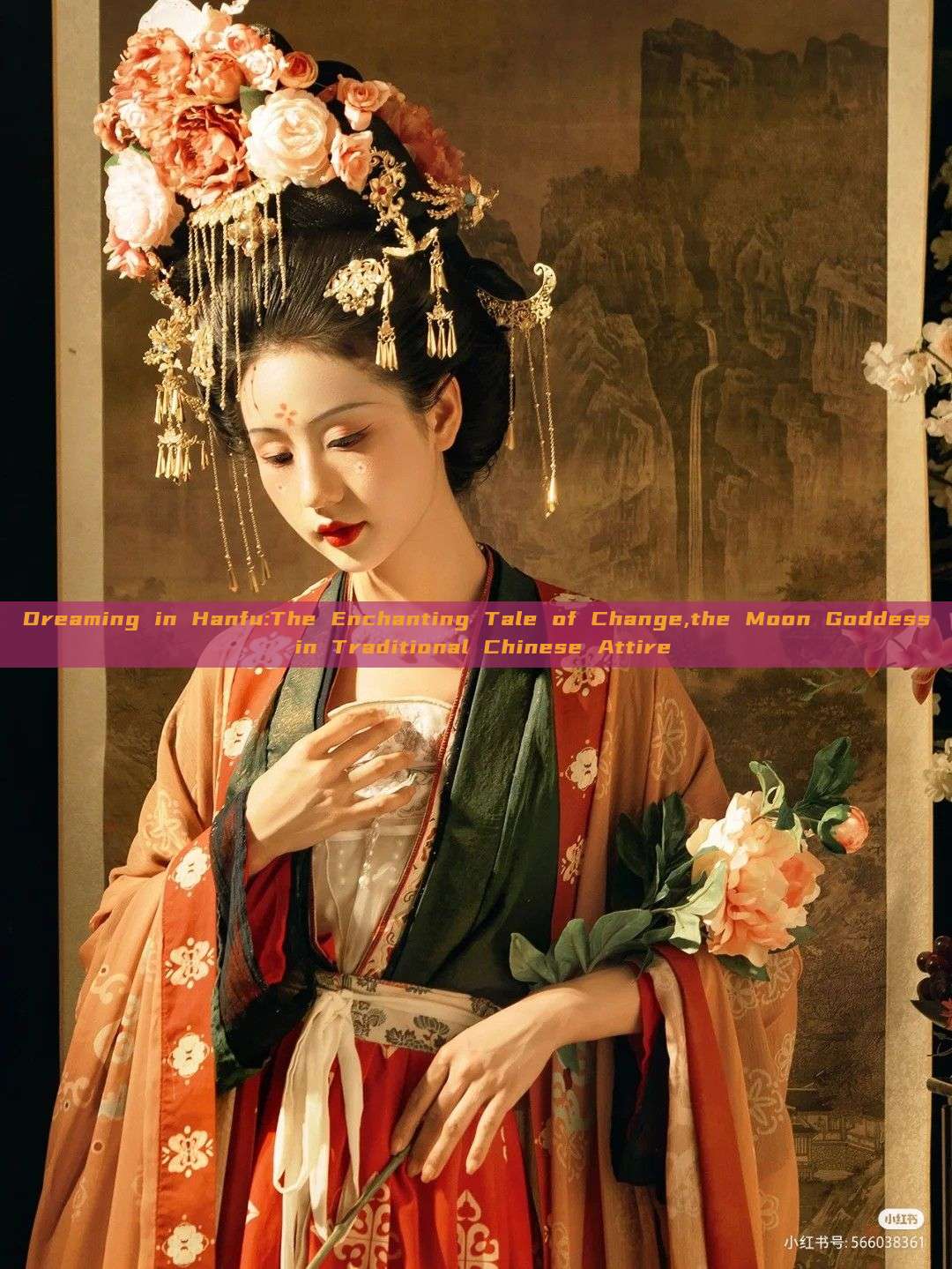 Dreaming in Hanfu:The Enchanting Tale of Change,the Moon Goddess in Traditional Chinese Attire