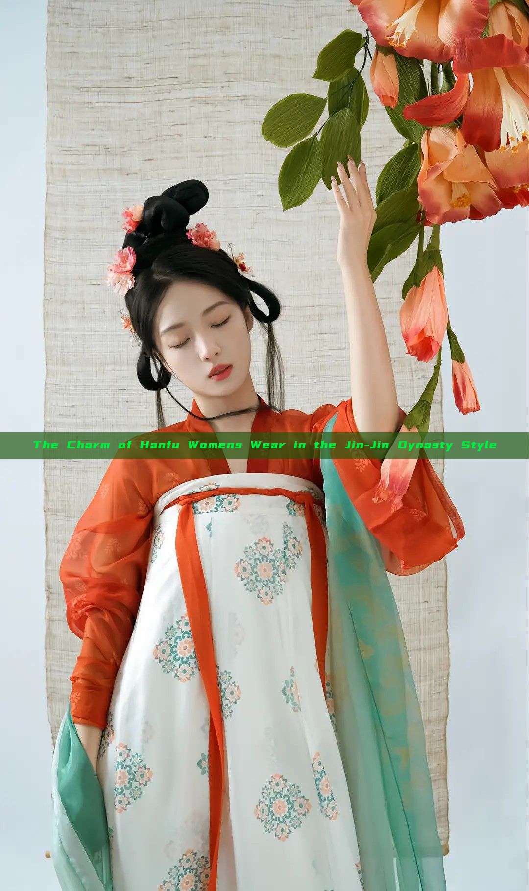 The Charm of Hanfu Womens Wear in the Jin-Jin Dynasty Style
