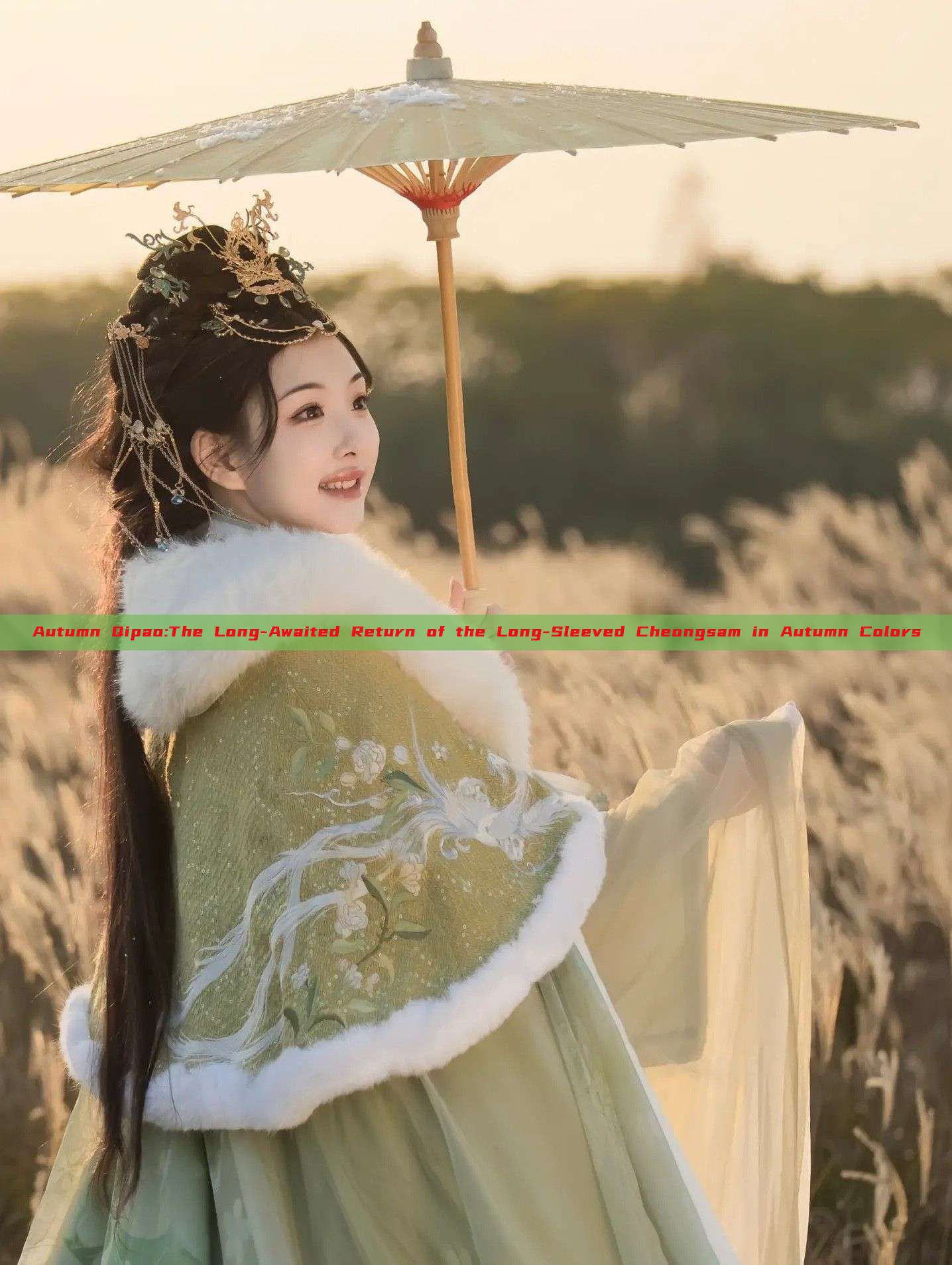 Autumn Qipao:The Long-Awaited Return of the Long-Sleeved Cheongsam in Autumn Colors Autumn Qipao:The Long-Awaited Return of the Long-Sleeved Cheongsam in Autumn Colors