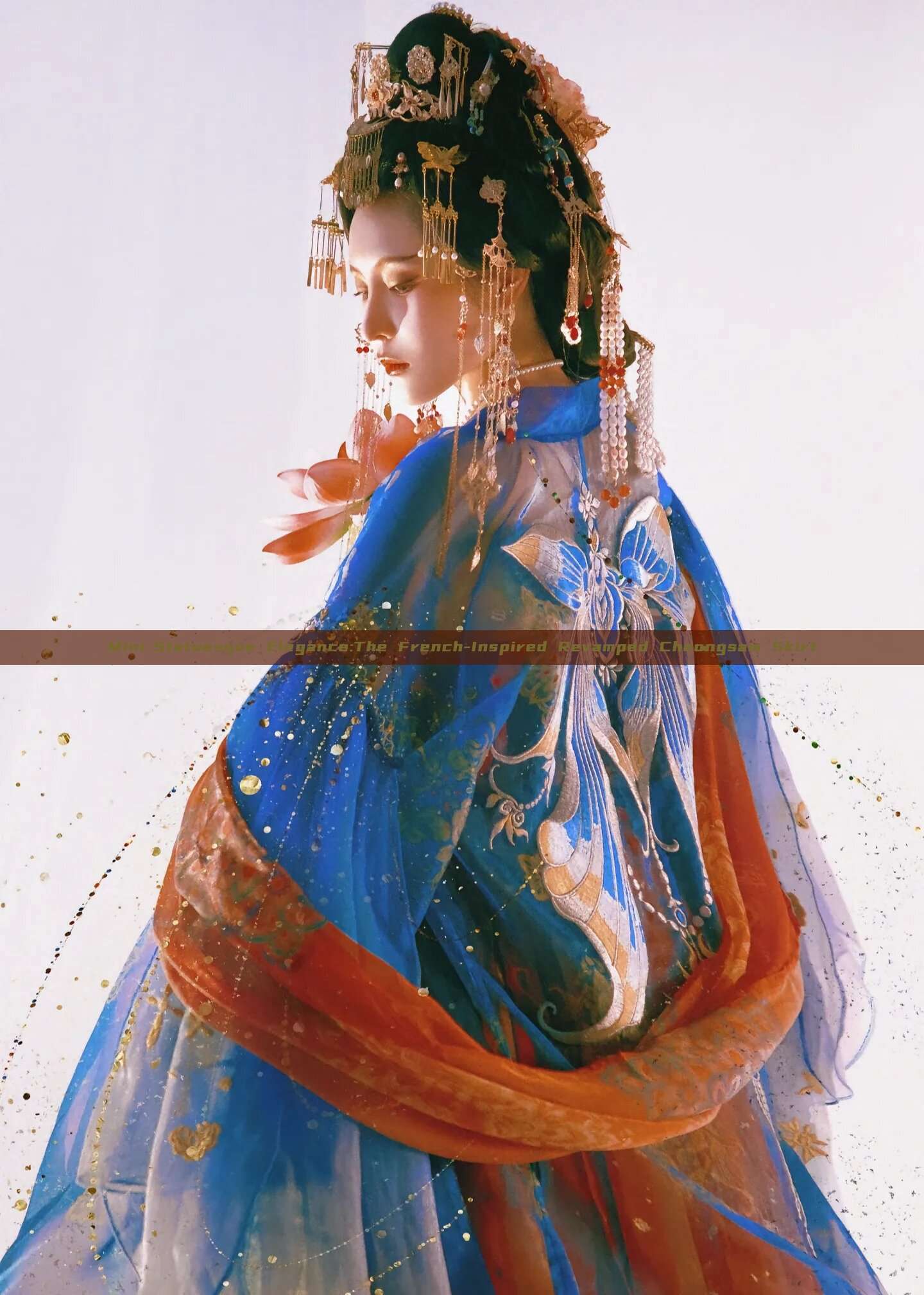 Mini-Statuesque Elegance:The French-Inspired Revamped Cheongsam Skirt