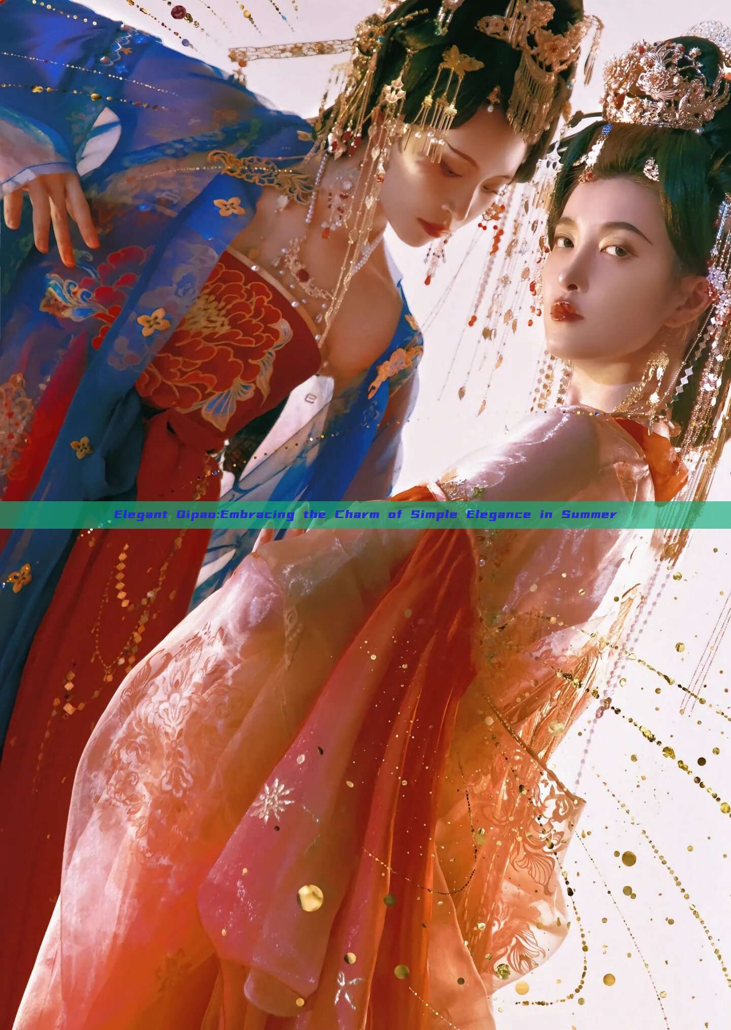 Elegant Qipao:Embracing the Charm of Simple Elegance in Summer Elegant Qipao:Embracing the Charm of Simple Elegance in Summer