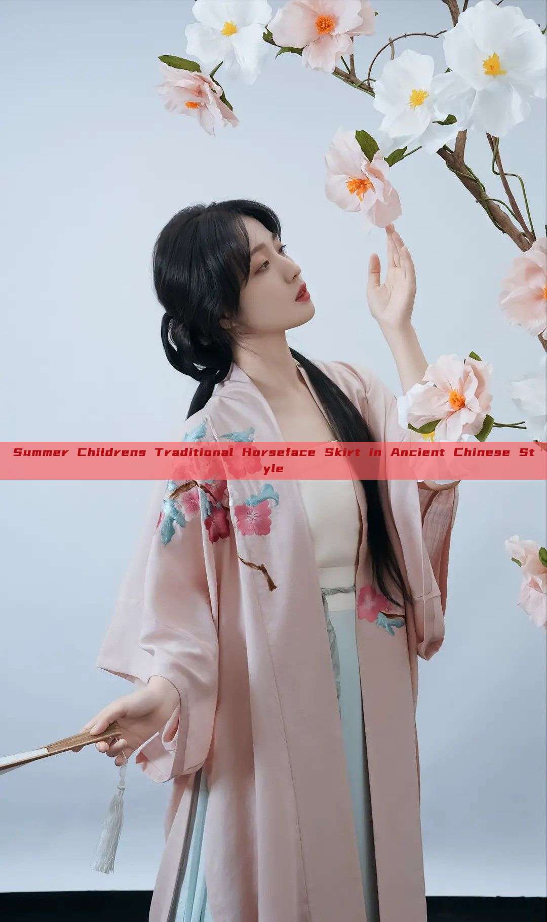 Summer Childrens Traditional Horseface Skirt in Ancient Chinese Style
