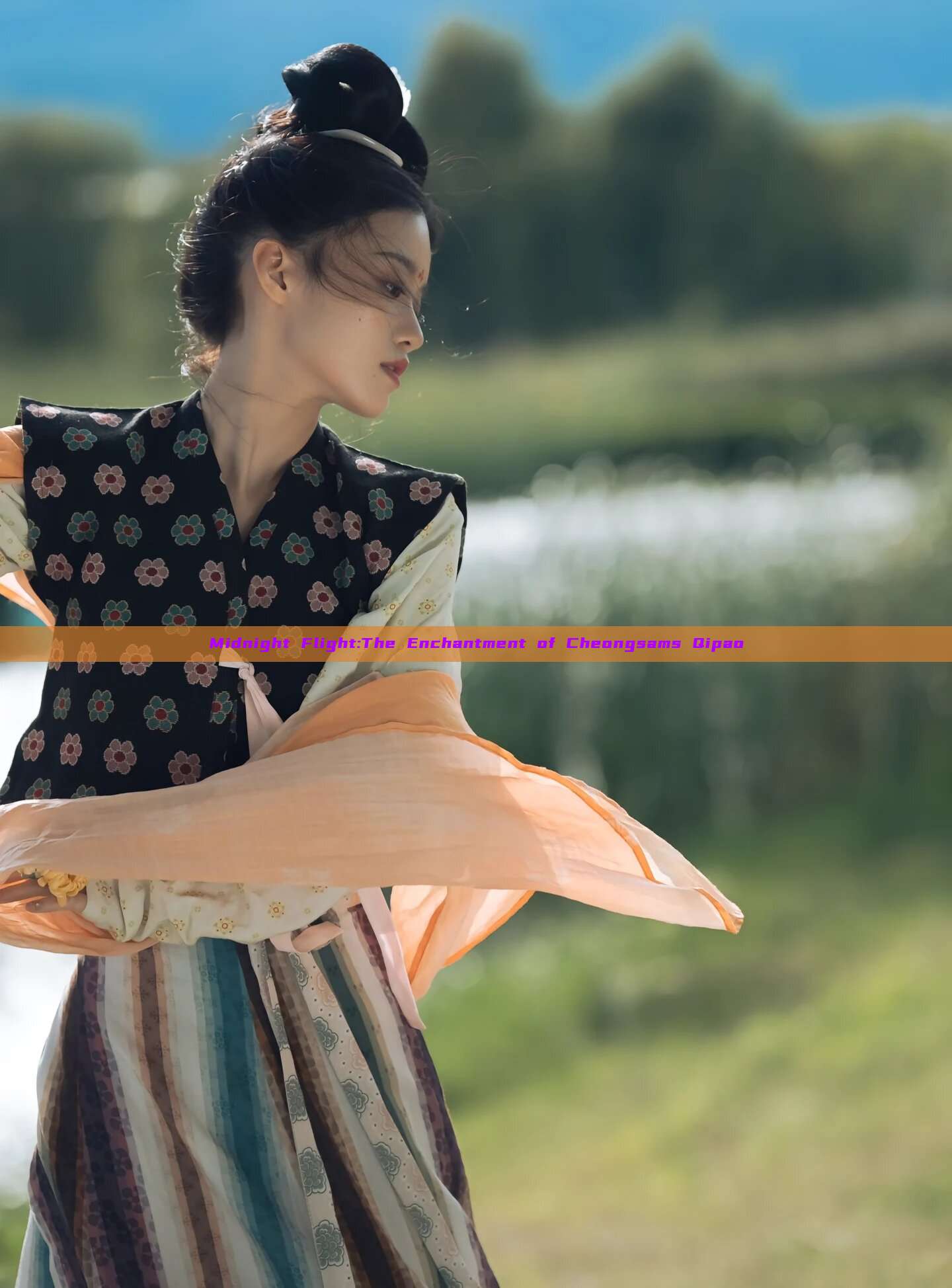 Midnight Flight:The Enchantment of Cheongsams Qipao Midnight Flight:The Enchantment of Cheongsams Qipao