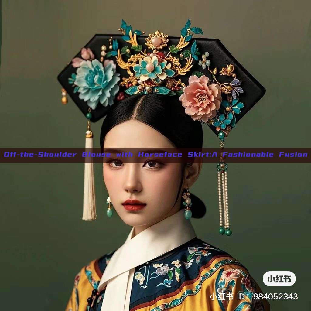 Off-the-Shoulder Blouse with Horseface Skirt:A Fashionable Fusion Off-the-Shoulder Blouse with Horseface Skirt:A Fashionable Fusion