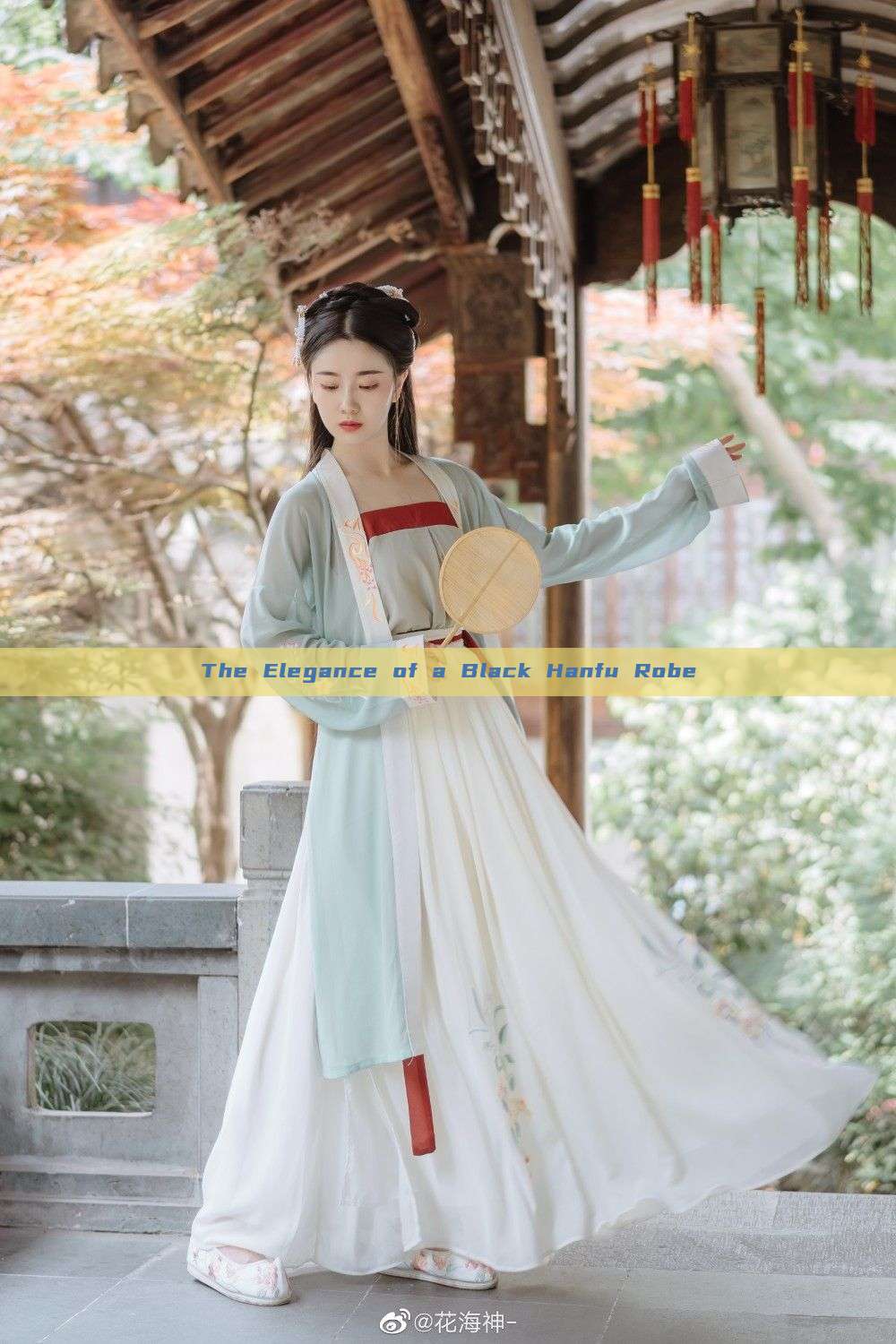 The Elegance of a Black Hanfu Robe The Elegance of a Black Hanfu Robe