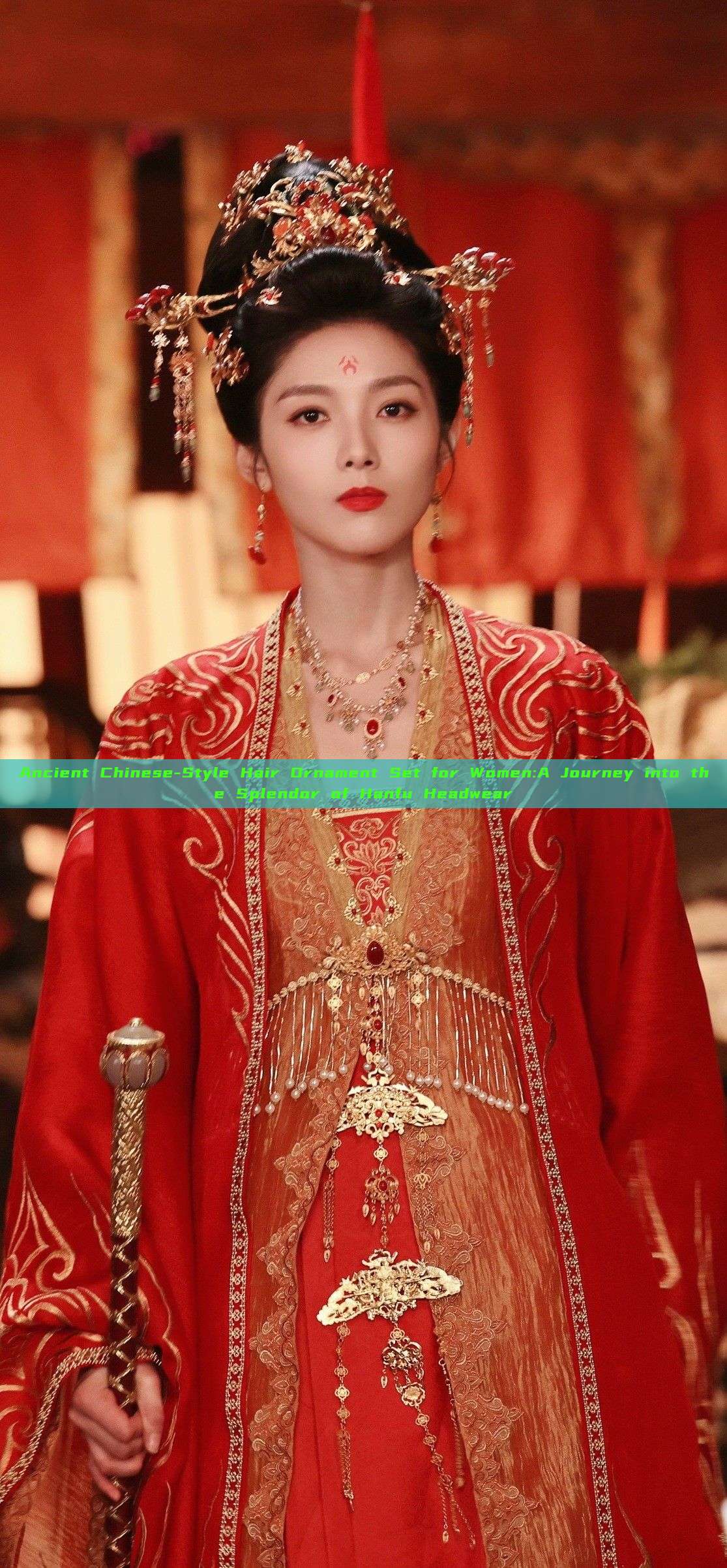 Ancient Chinese-Style Hair Ornament Set for Women:A Journey into the Splendor of Hanfu Headwear Ancient Chinese-Style Hair Ornament Set for Women:A Journey into the Splendor of Hanfu Headwear