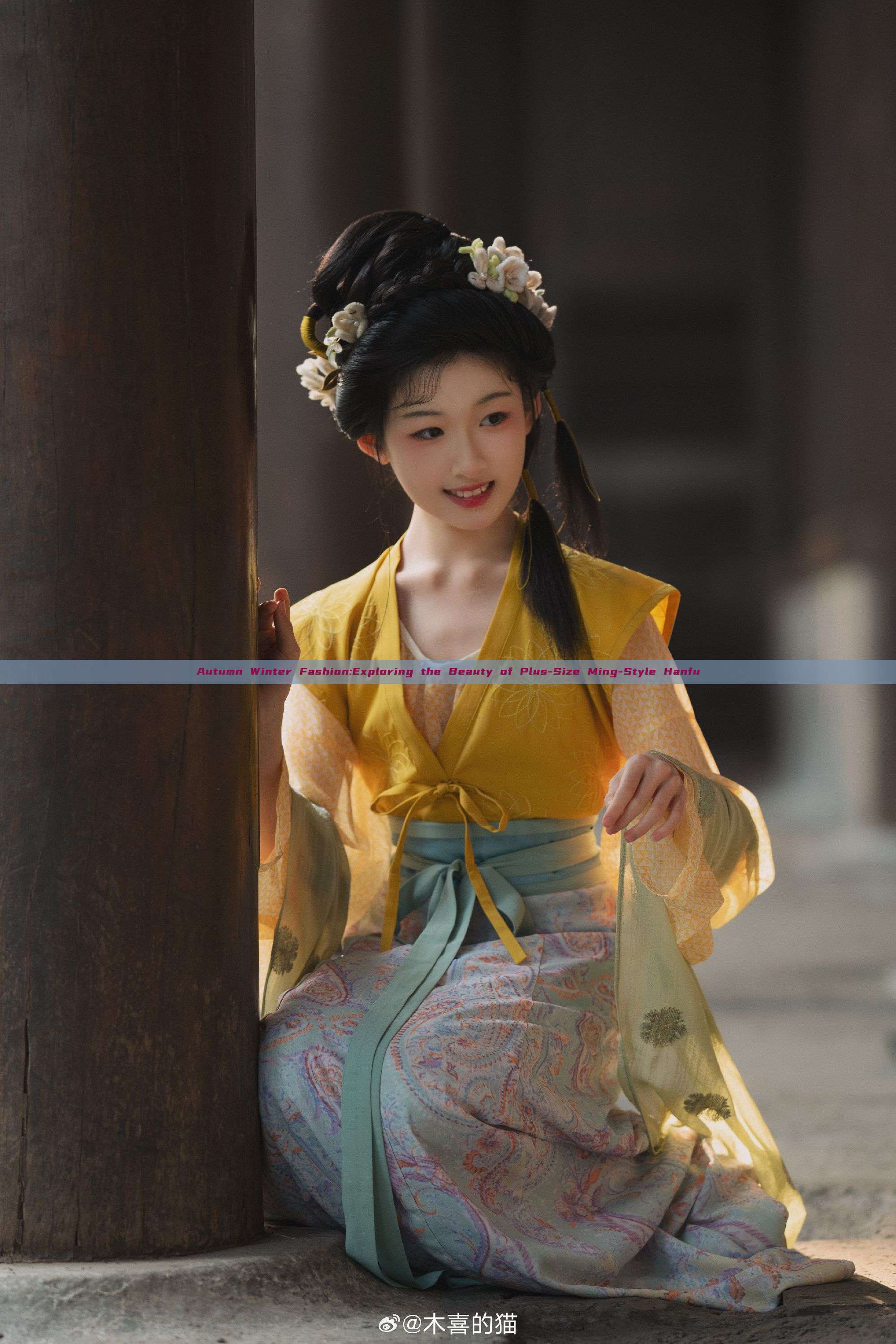 Autumn Winter Fashion:Exploring the Beauty of Plus-Size Ming-Style Hanfu