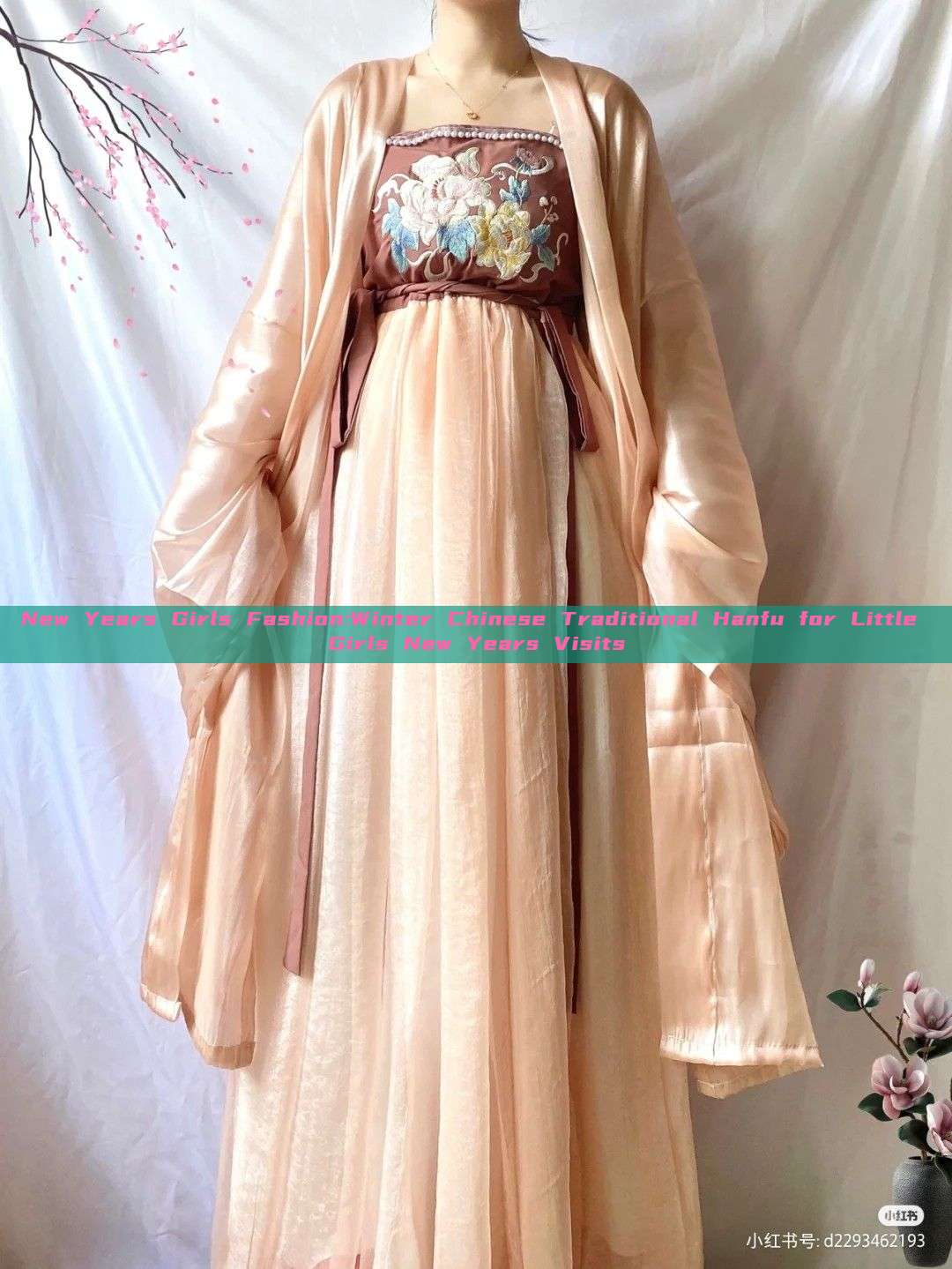 New Years Girls Fashion:Winter Chinese Traditional Hanfu for Little Girls New Years Visits New Years Girls Fashion:Winter Chinese Traditional Hanfu for Little Girls New Years Visits