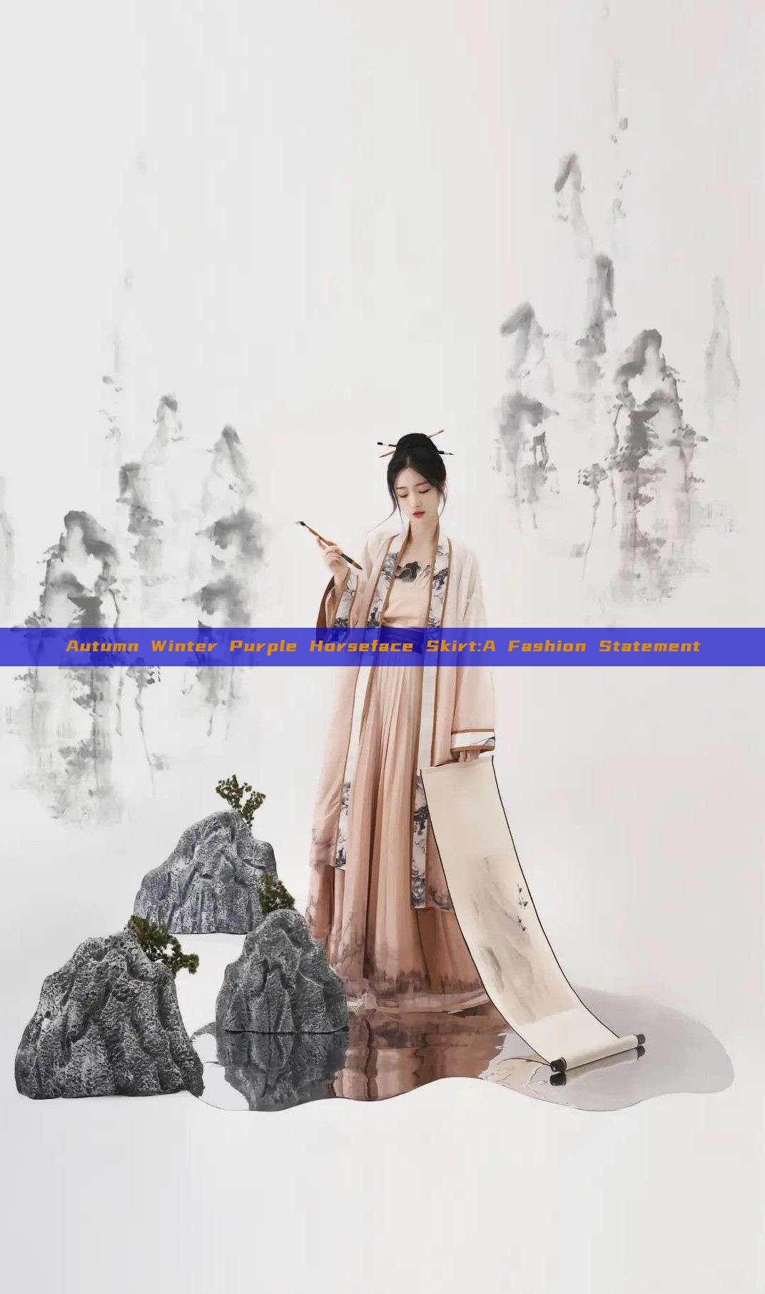 Autumn Winter Purple Horseface Skirt:A Fashion Statement Autumn Winter Purple Horseface Skirt:A Fashion Statement