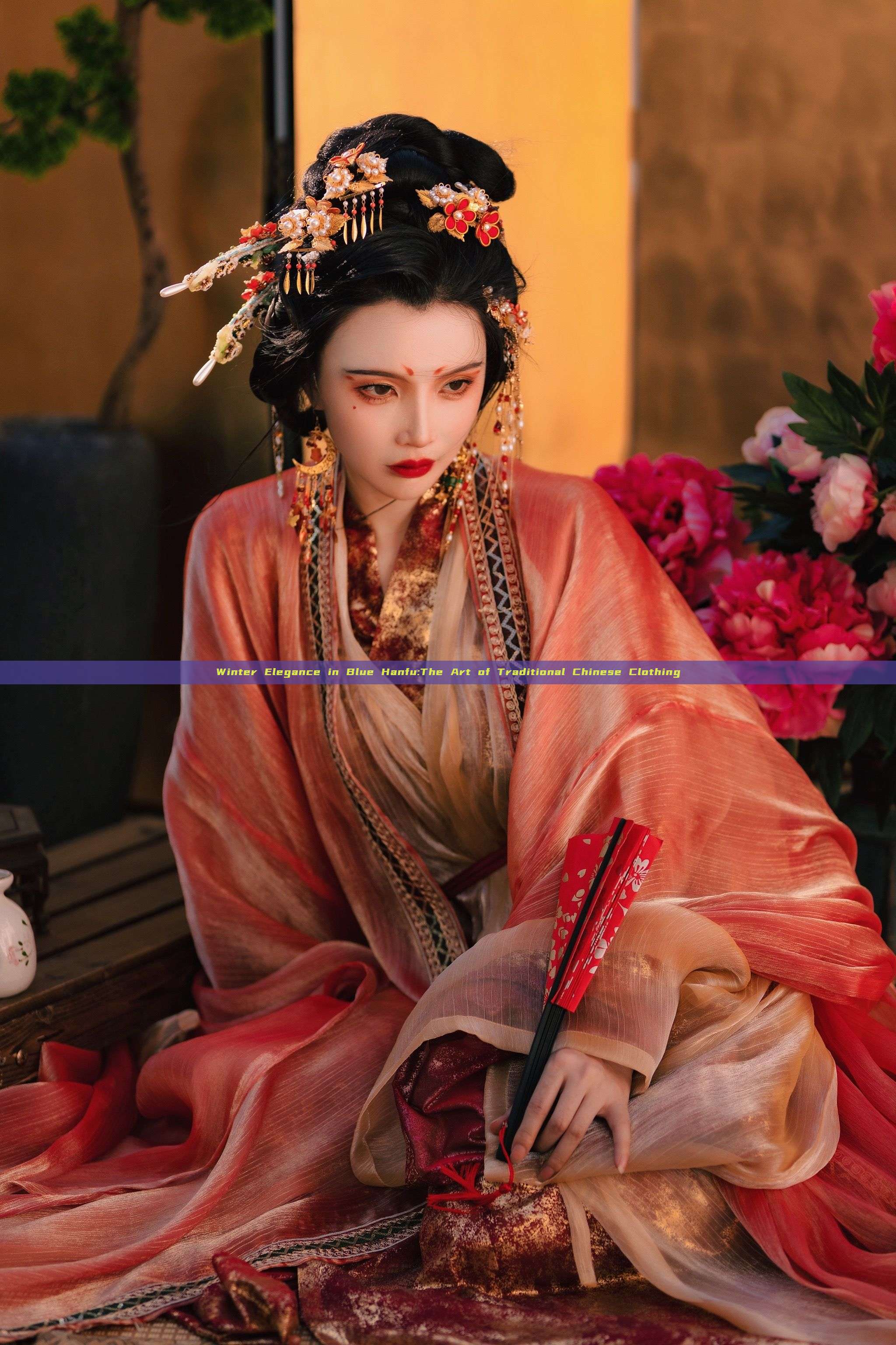Winter Elegance in Blue Hanfu:The Art of Traditional Chinese Clothing Winter Elegance in Blue Hanfu:The Art of Traditional Chinese Clothing