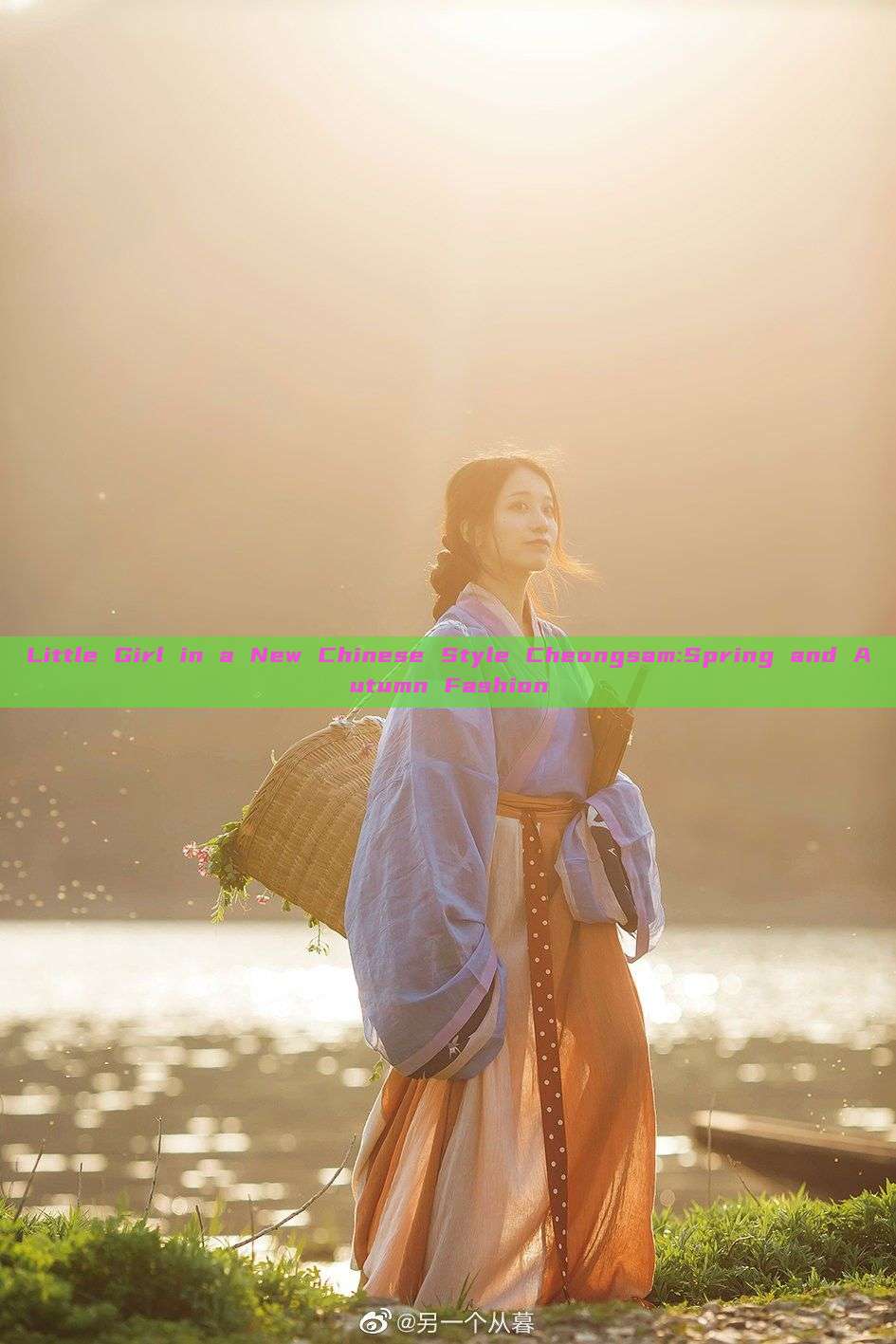 Little Girl in a New Chinese Style Cheongsam:Spring and Autumn Fashion Little Girl in a New Chinese Style Cheongsam:Spring and Autumn Fashion
