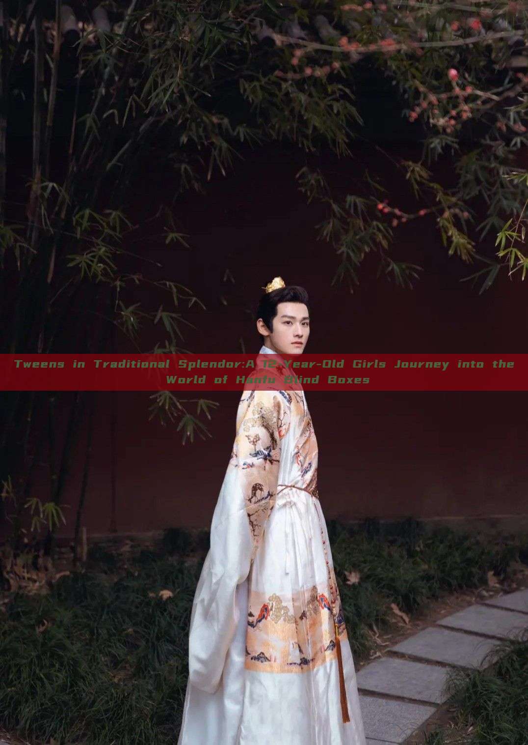 Tweens in Traditional Splendor:A 12-Year-Old Girls Journey into the World of Hanfu Blind Boxes