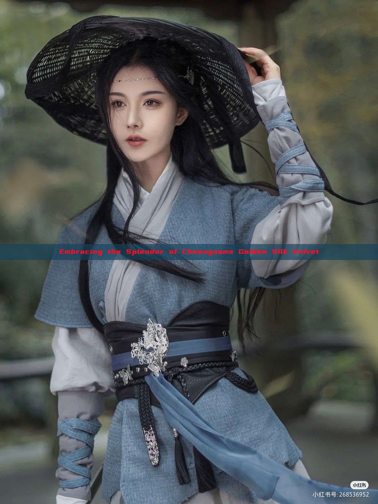 Embracing the Splendor of Cheongsams Golden Silk Velvet