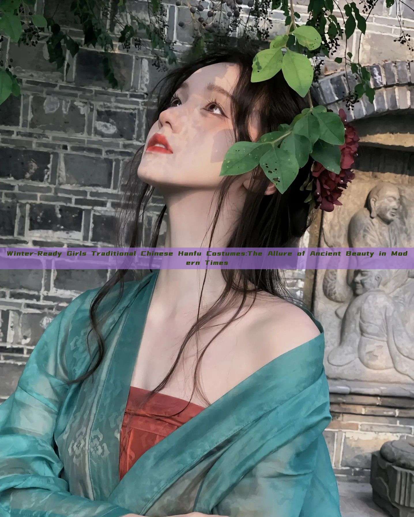 Winter-Ready Girls Traditional Chinese Hanfu Costumes:The Allure of Ancient Beauty in Modern Times