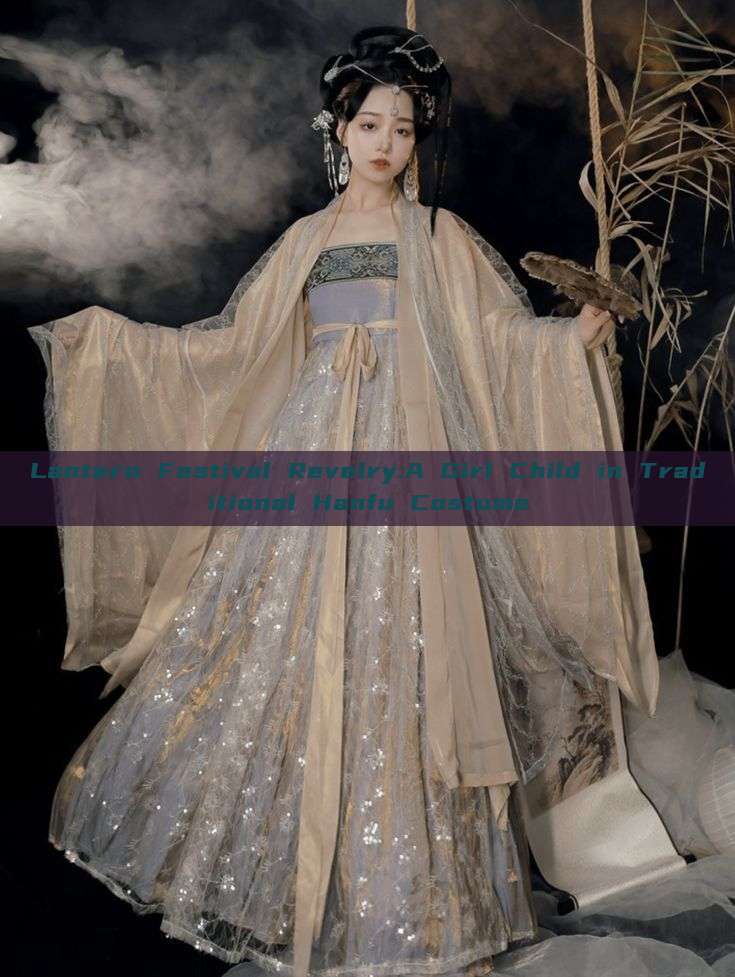 Lantern Festival Revelry:A Girl Child in Traditional Hanfu Costume Lantern Festival Revelry:A Girl Child in Traditional Hanfu Costume