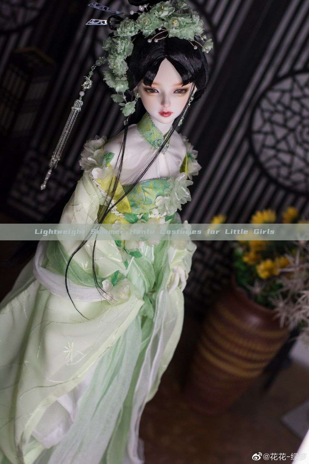 Lightweight Summer Hanfu Costumes for Little Girls