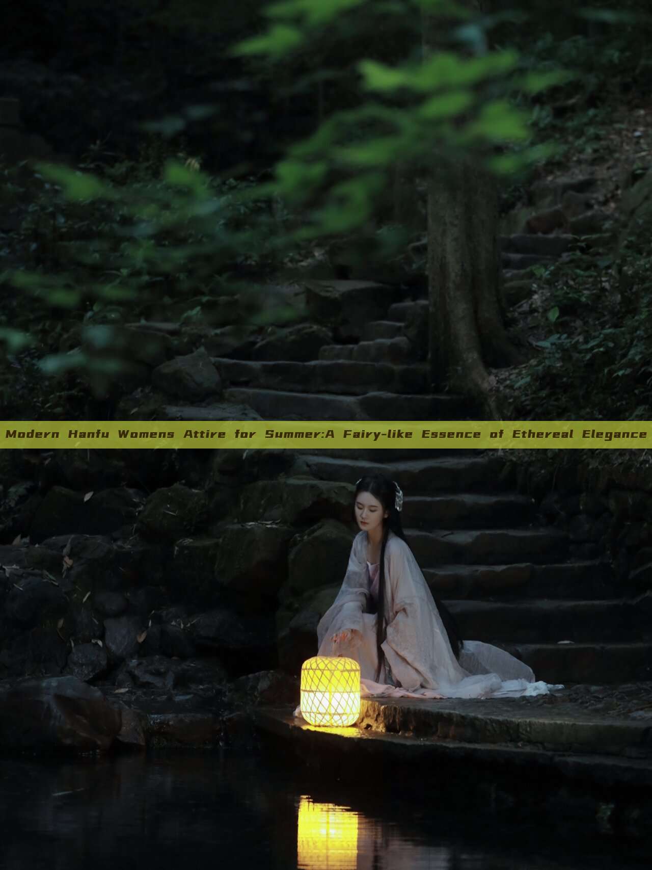 Modern Hanfu Womens Attire for Summer:A Fairy-like Essence of Ethereal Elegance Modern Hanfu Womens Attire for Summer:A Fairy-like Essence of Ethereal Elegance