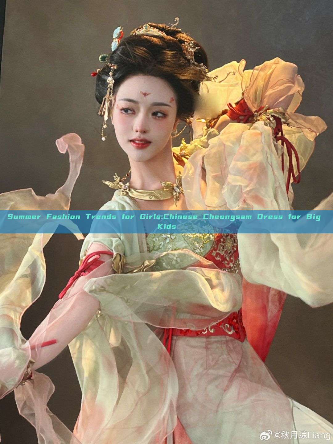 Summer Fashion Trends for Girls:Chinese Cheongsam Dress for Big Kids Summer Fashion Trends for Girls:Chinese Cheongsam Dress for Big Kids