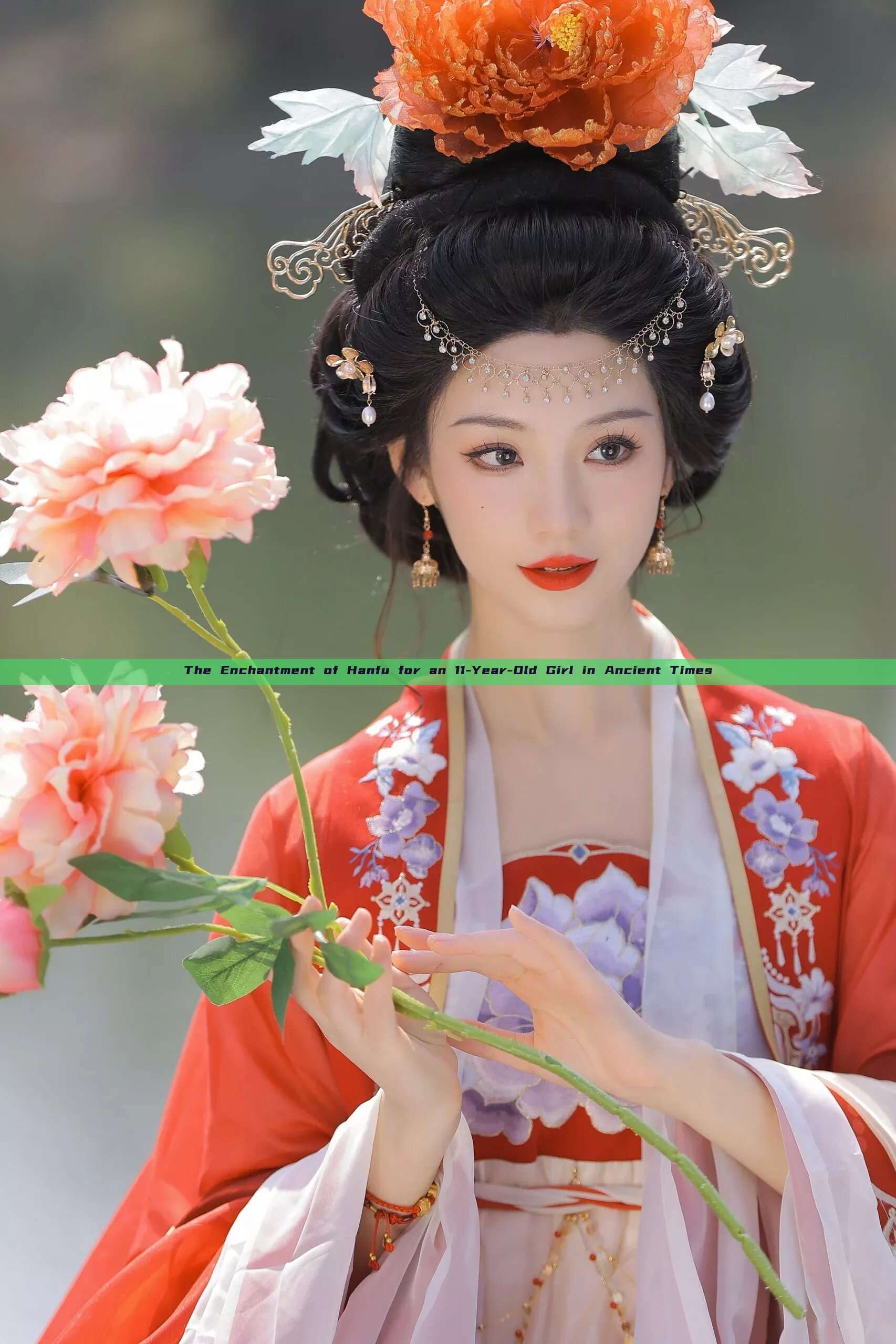 The Enchantment of Hanfu for an 11-Year-Old Girl in Ancient Times The Enchantment of Hanfu for an 11-Year-Old Girl in Ancient Times