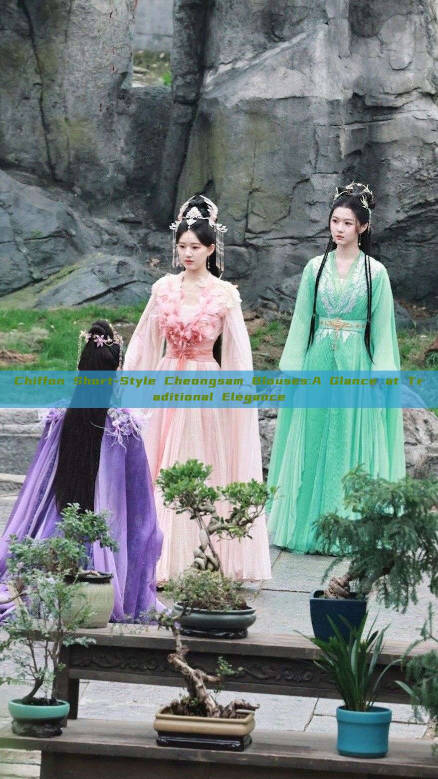 Chiffon Short-Style Cheongsam Blouses:A Glance at Traditional Elegance Chiffon Short-Style Cheongsam Blouses:A Glance at Traditional Elegance