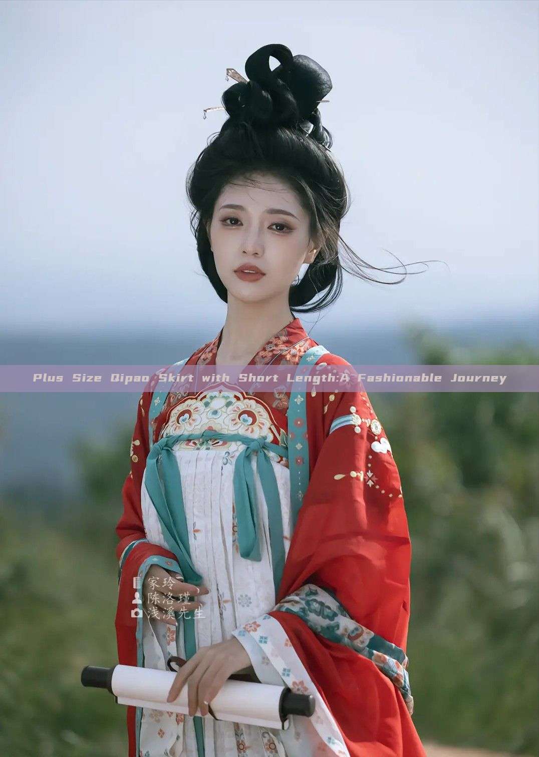 Plus Size Qipao Skirt with Short Length:A Fashionable Journey