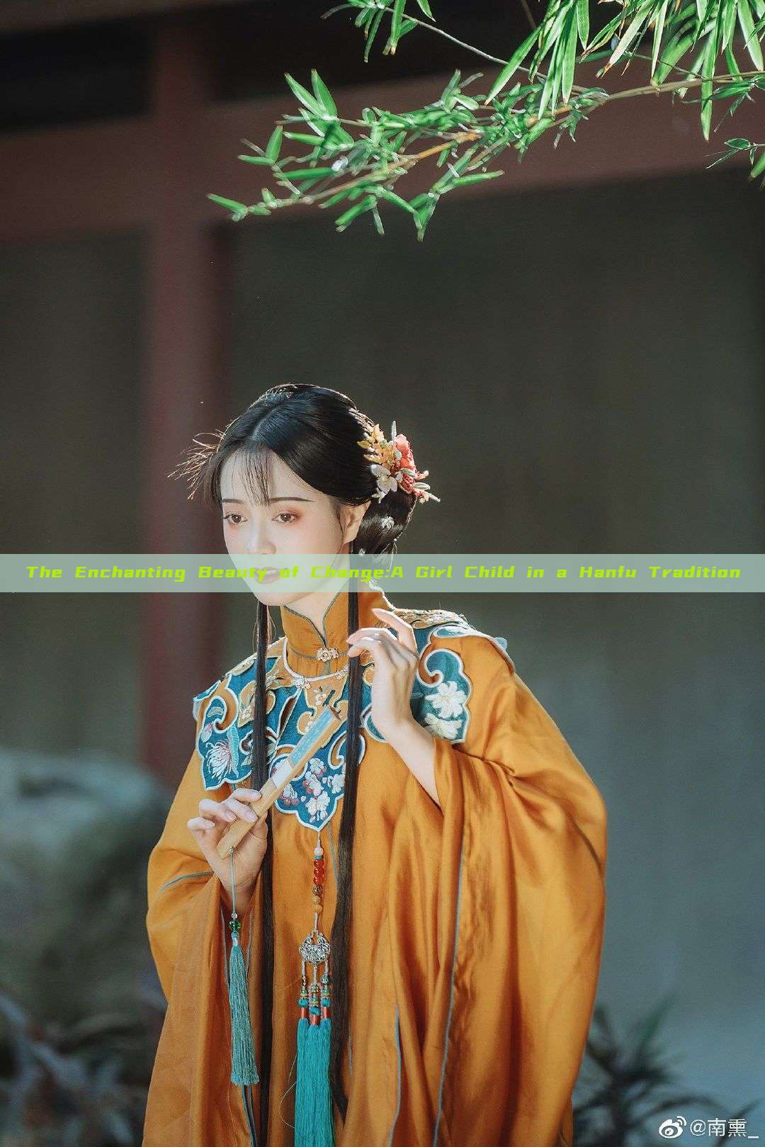 The Enchanting Beauty of Change:A Girl Child in a Hanfu Tradition