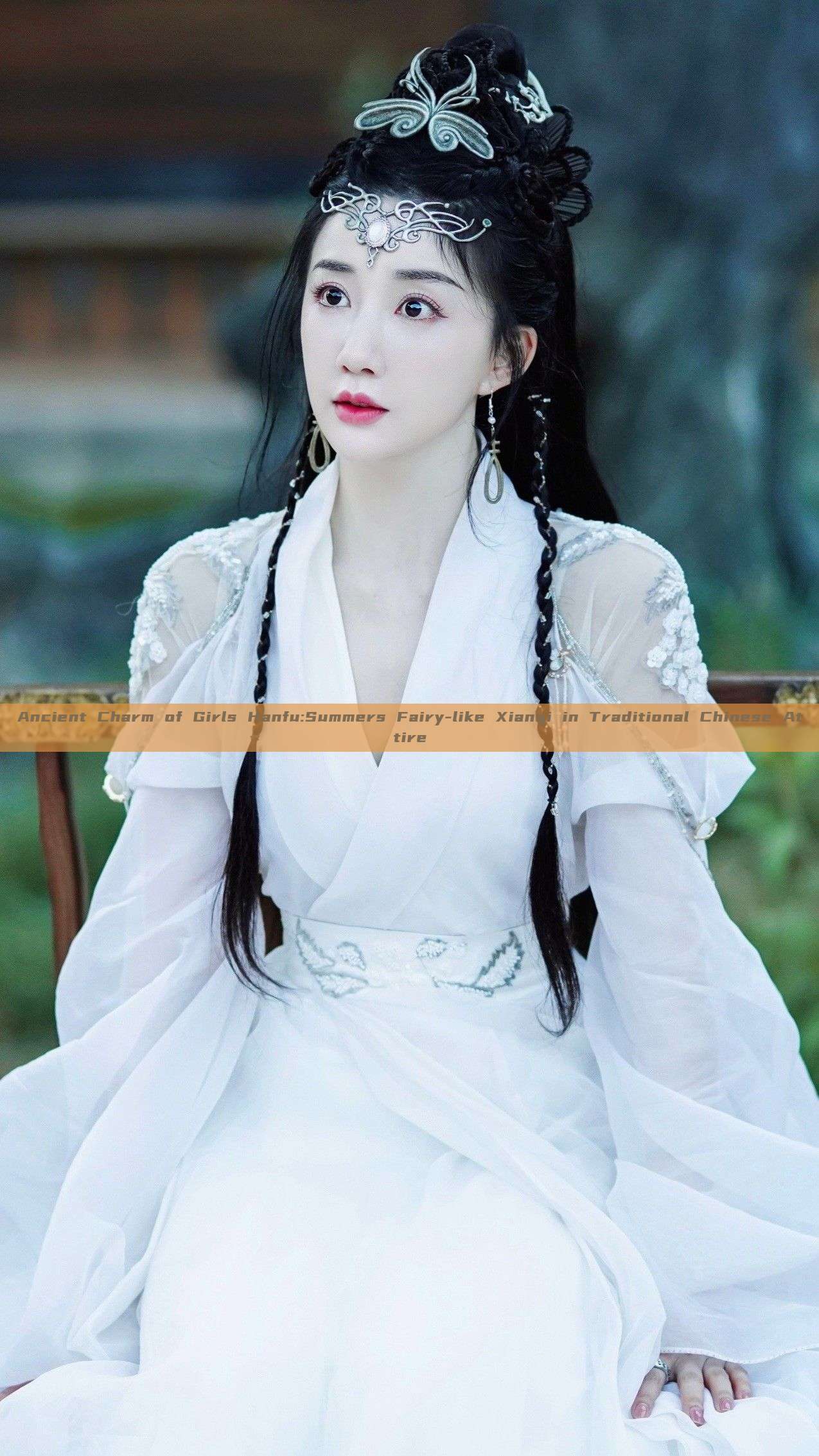 Ancient Charm of Girls Hanfu:Summers Fairy-like Xianqi in Traditional Chinese Attire