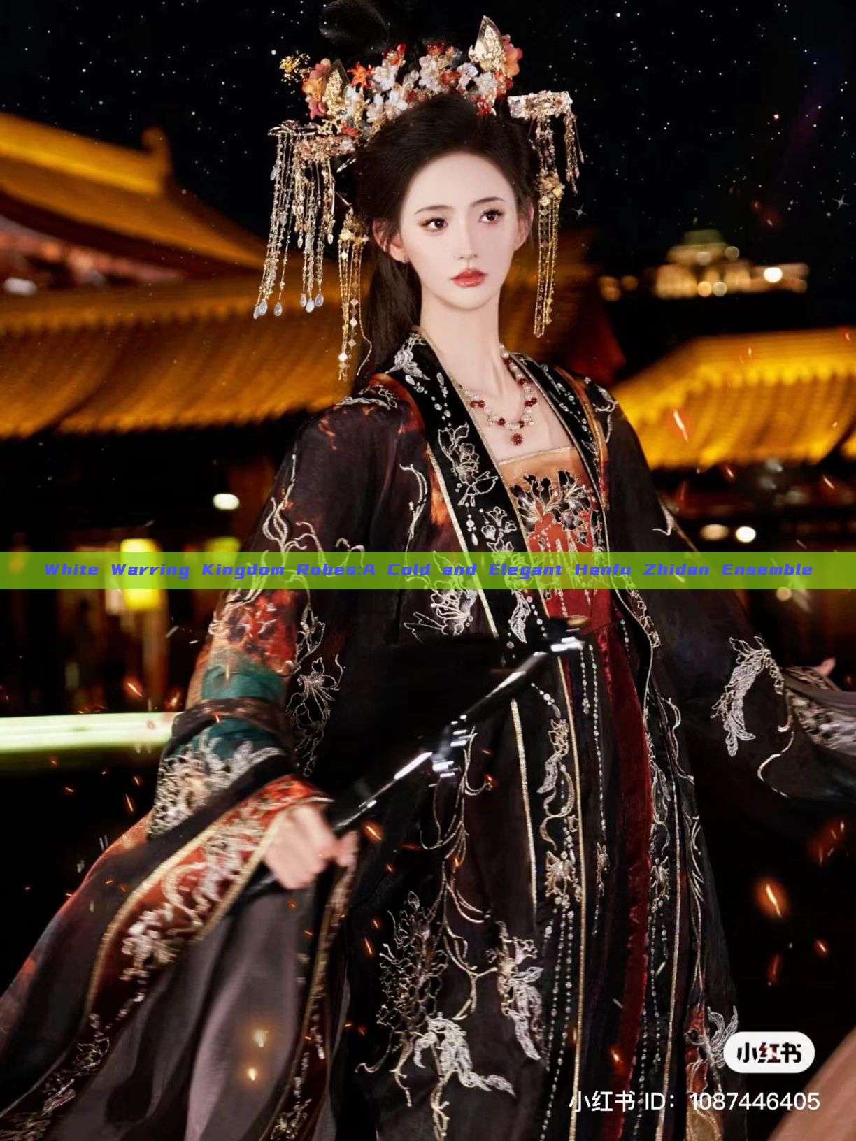 White Warring Kingdom Robes:A Cold and Elegant Hanfu Zhidan Ensemble White Warring Kingdom Robes:A Cold and Elegant Hanfu Zhidan Ensemble