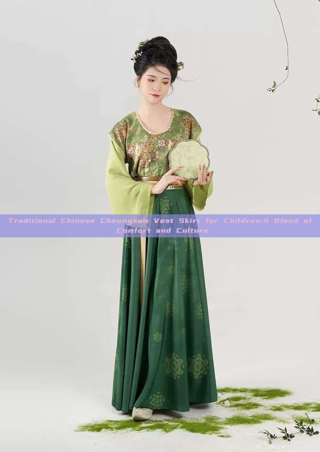 Traditional Chinese Cheongsam Vest Skirt for Children:A Blend of Comfort and Culture