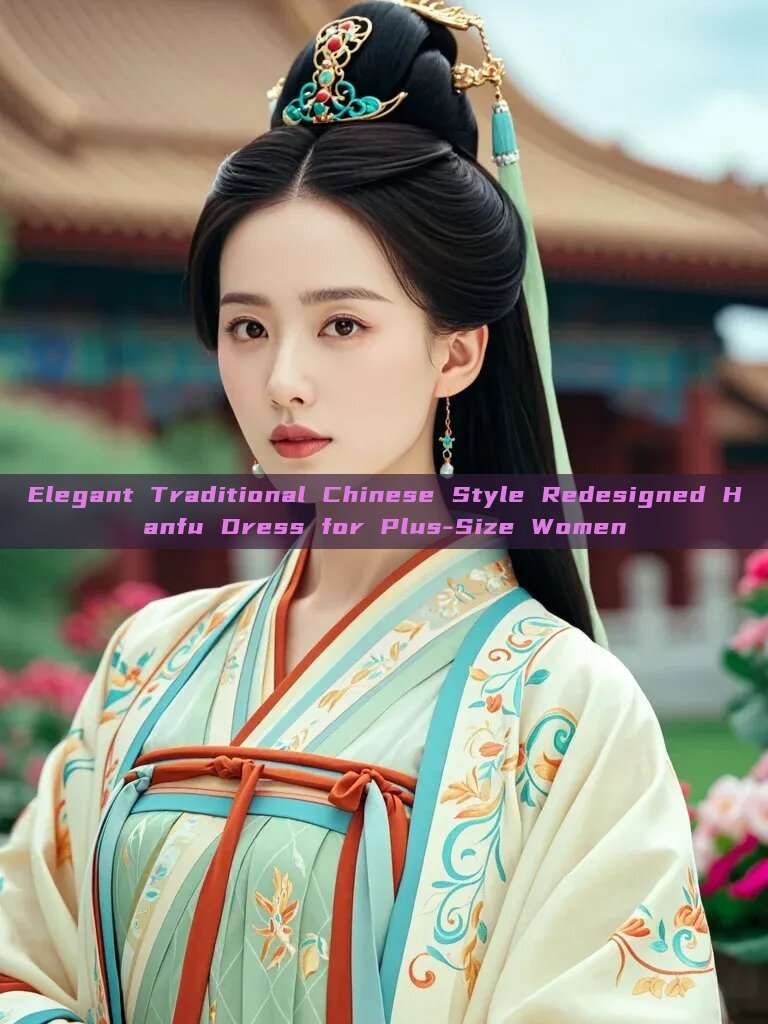 Elegant Traditional Chinese Style Redesigned Hanfu Dress for Plus-Size Women Elegant Traditional Chinese Style Redesigned Hanfu Dress for Plus-Size Women