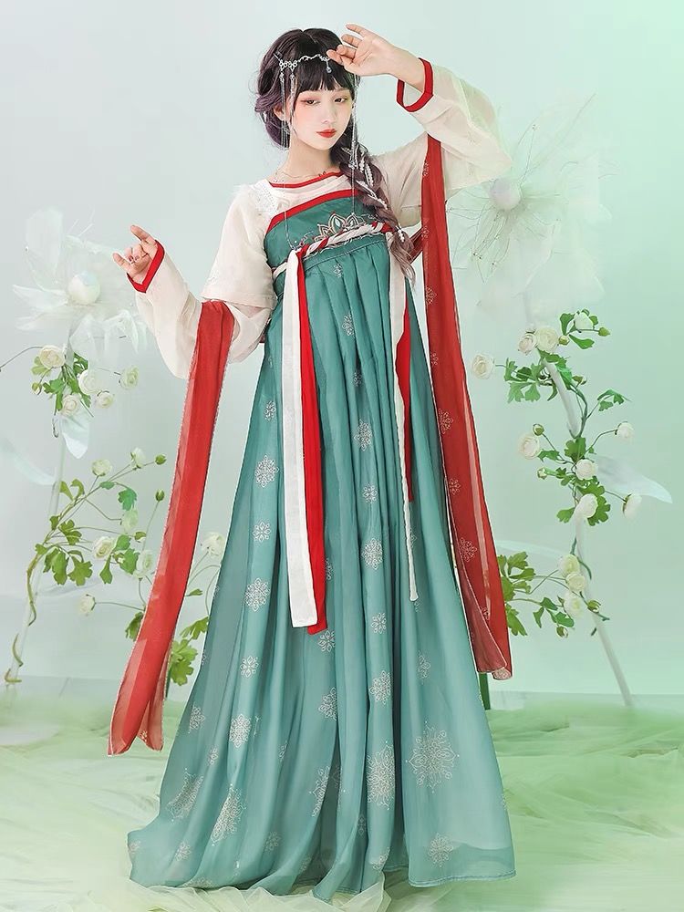 The Enchantment of Winter Hanfu for the Brides Wedding Gown The Enchantment of Winter Hanfu for the Brides Wedding Gown