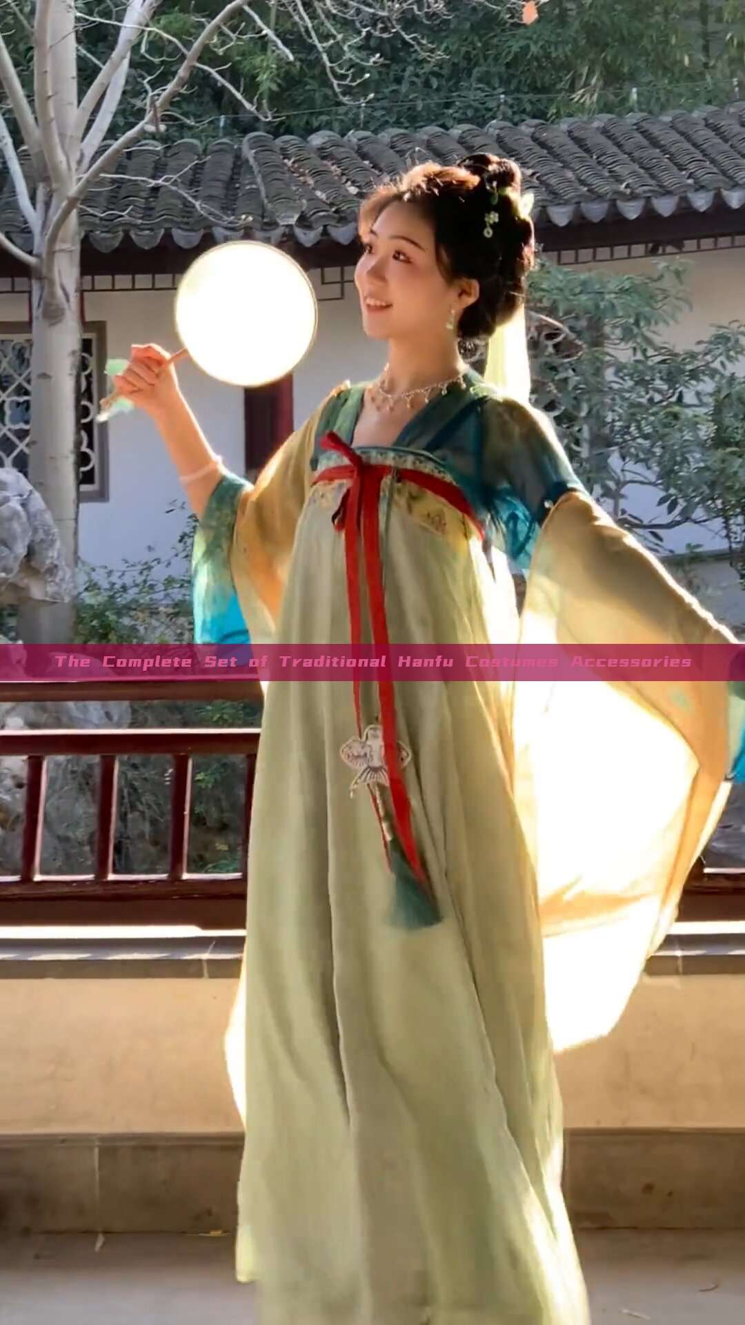 The Complete Set of Traditional Hanfu Costumes Accessories The Complete Set of Traditional Hanfu Costumes Accessories