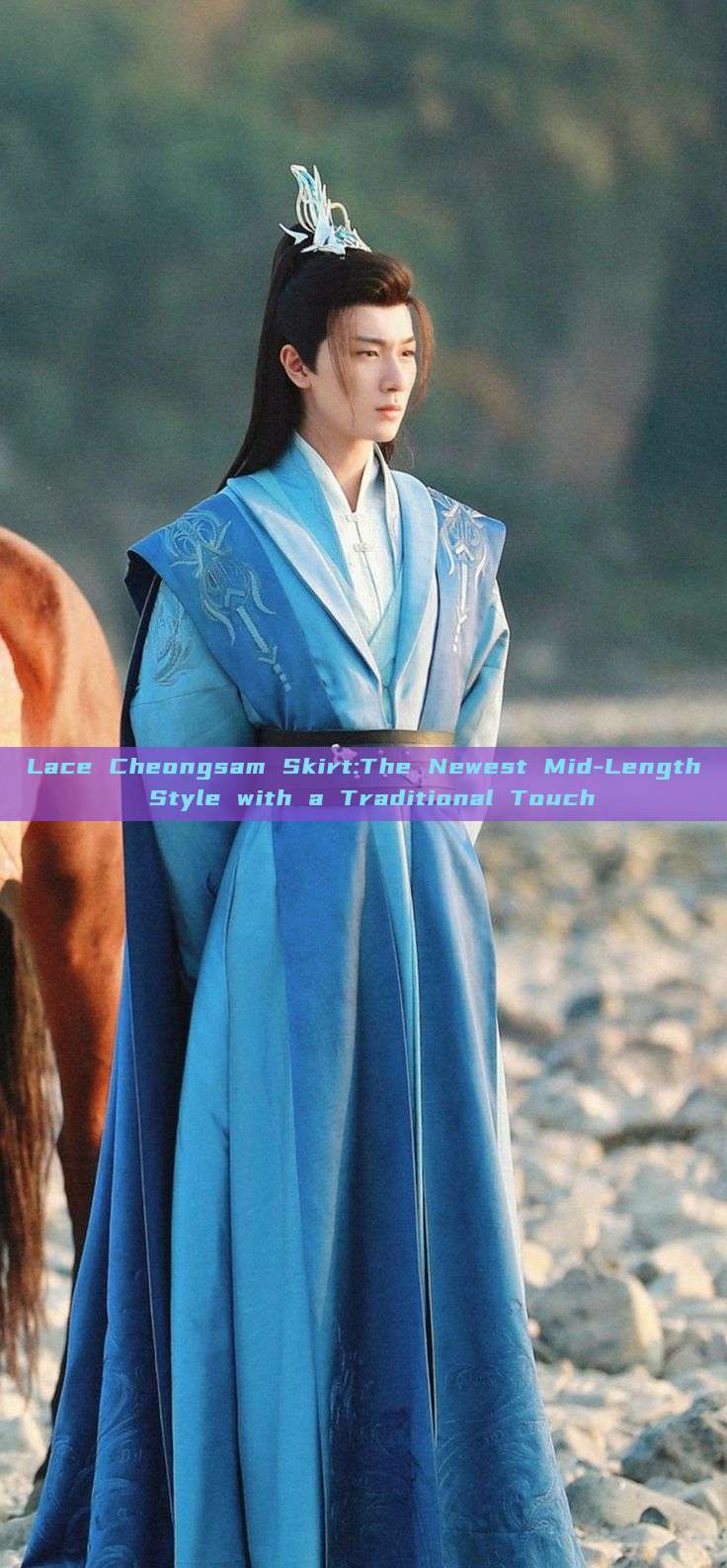 Lace Cheongsam Skirt:The Newest Mid-Length Style with a Traditional Touch