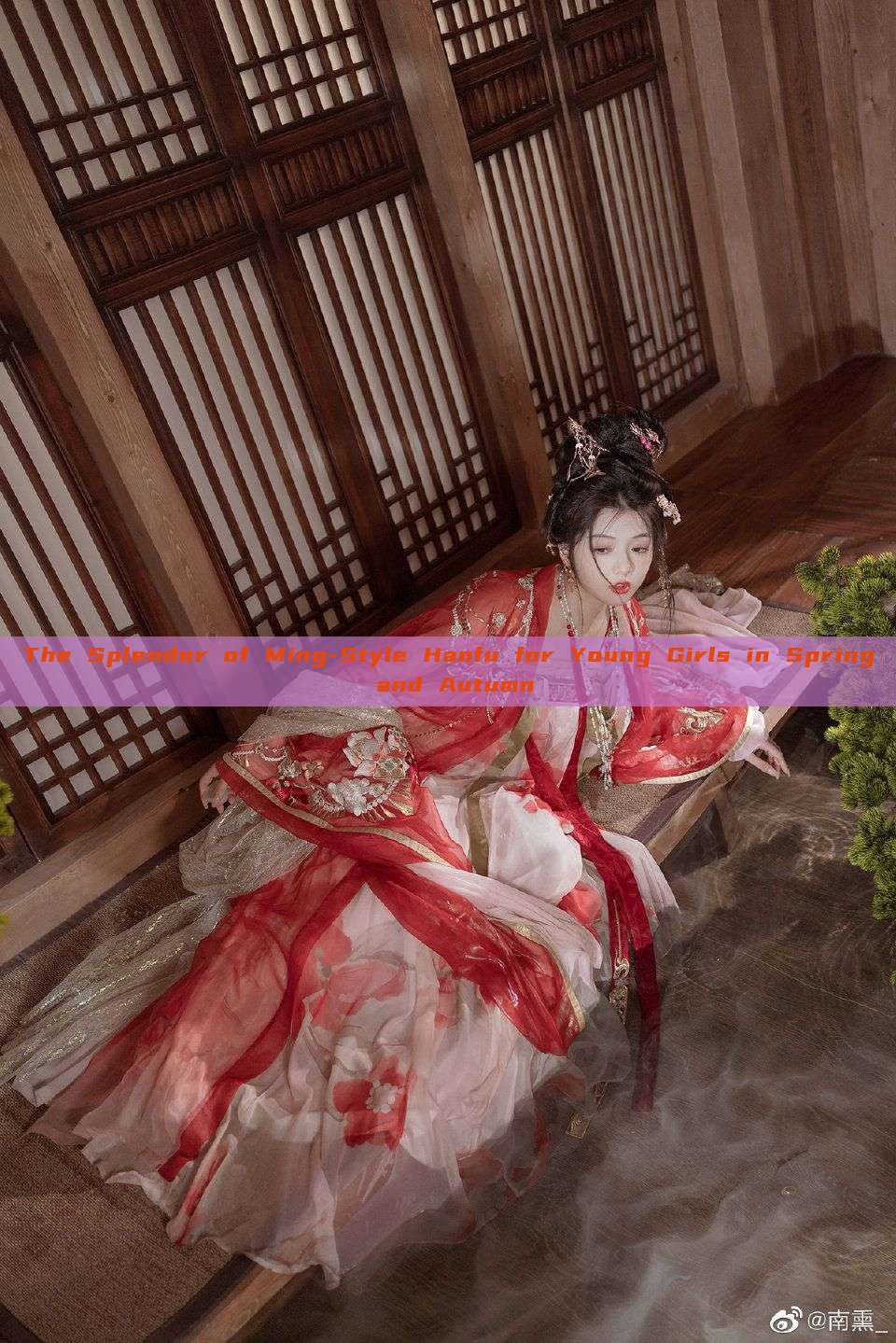 The Splendor of Ming-Style Hanfu for Young Girls in Spring and Autumn The Splendor of Ming-Style Hanfu for Young Girls in Spring and Autumn