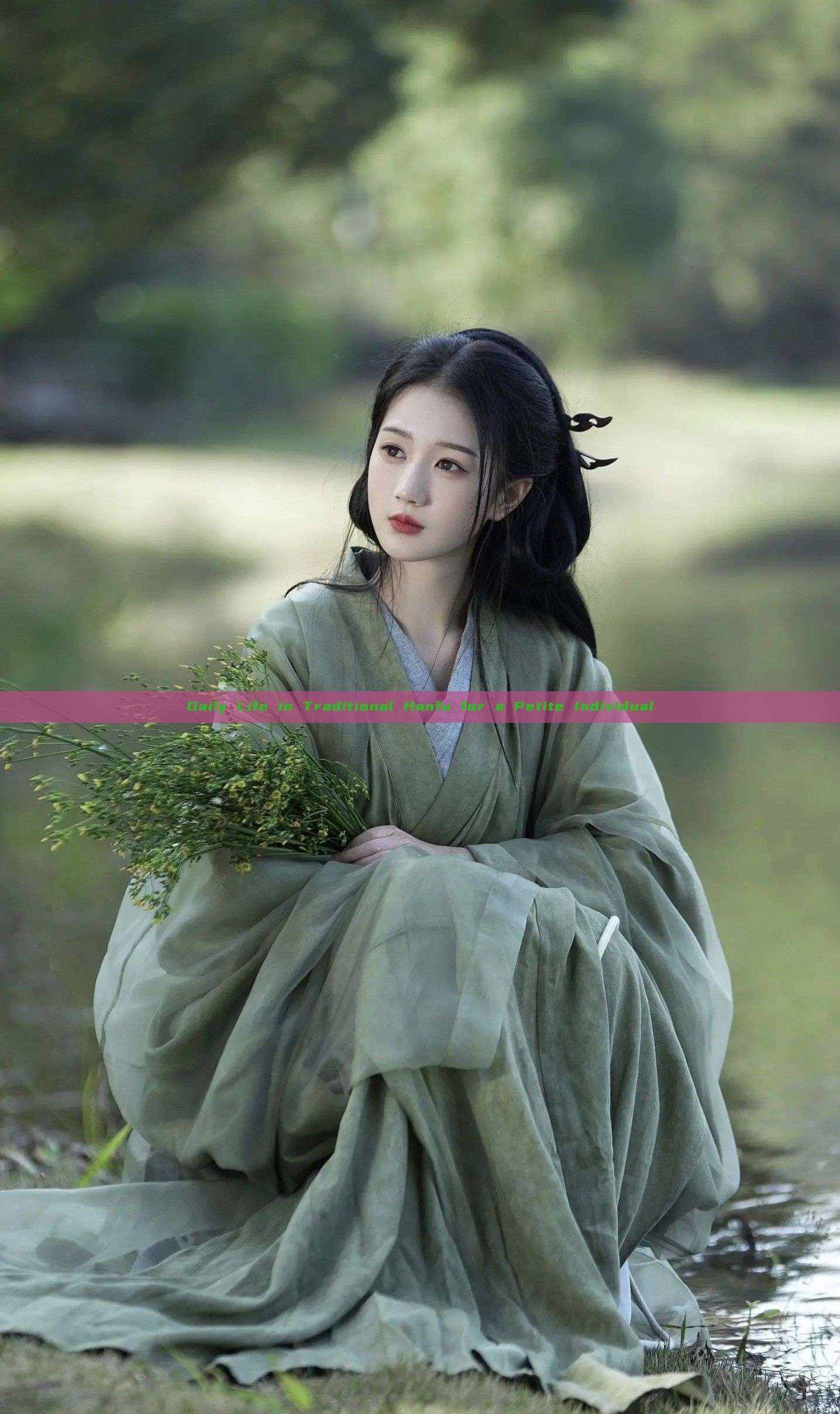 Daily Life in Traditional Hanfu for a Petite Individual