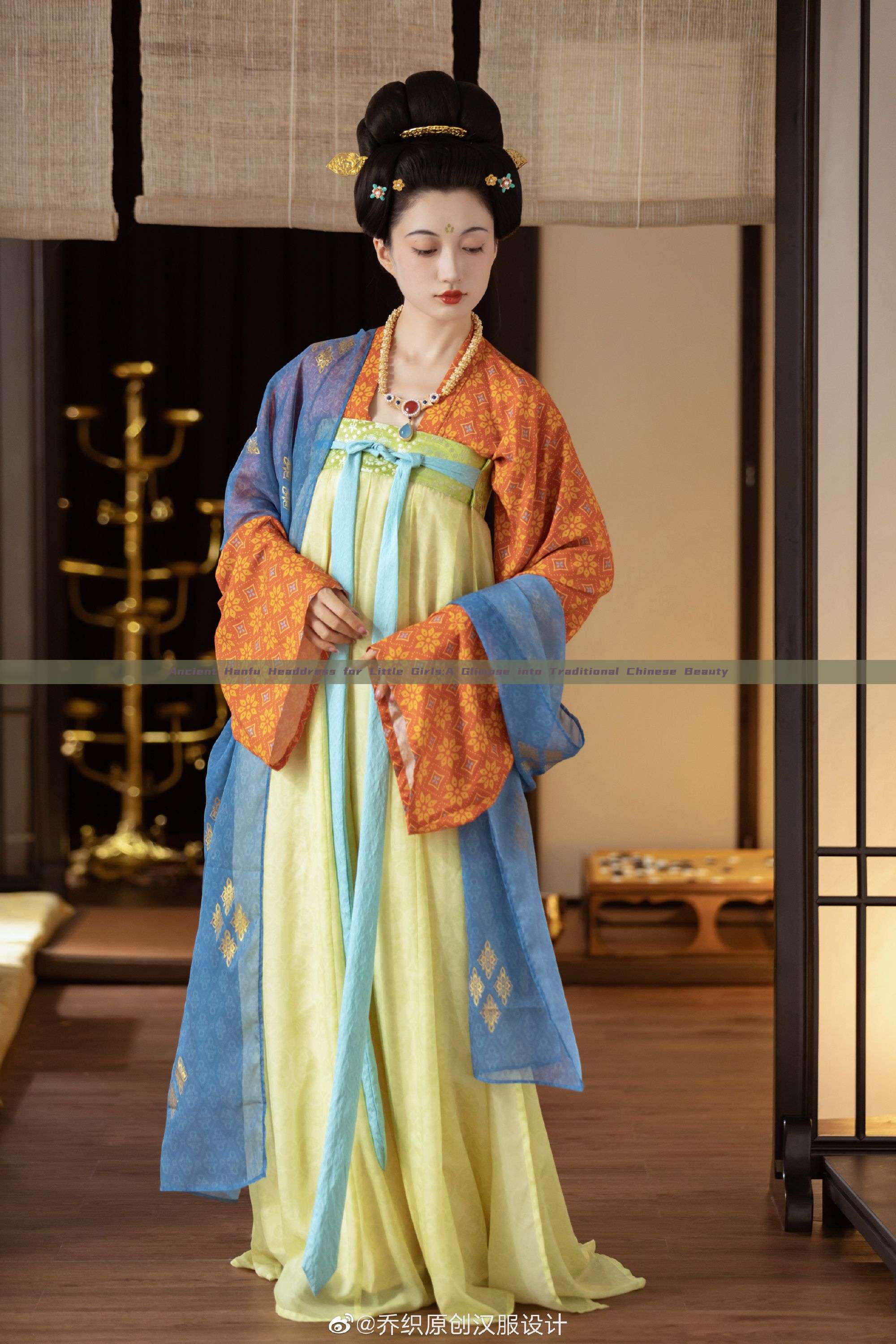 Ancient Hanfu Headdress for Little Girls:A Glimpse into Traditional Chinese Beauty Ancient Hanfu Headdress for Little Girls:A Glimpse into Traditional Chinese Beauty
