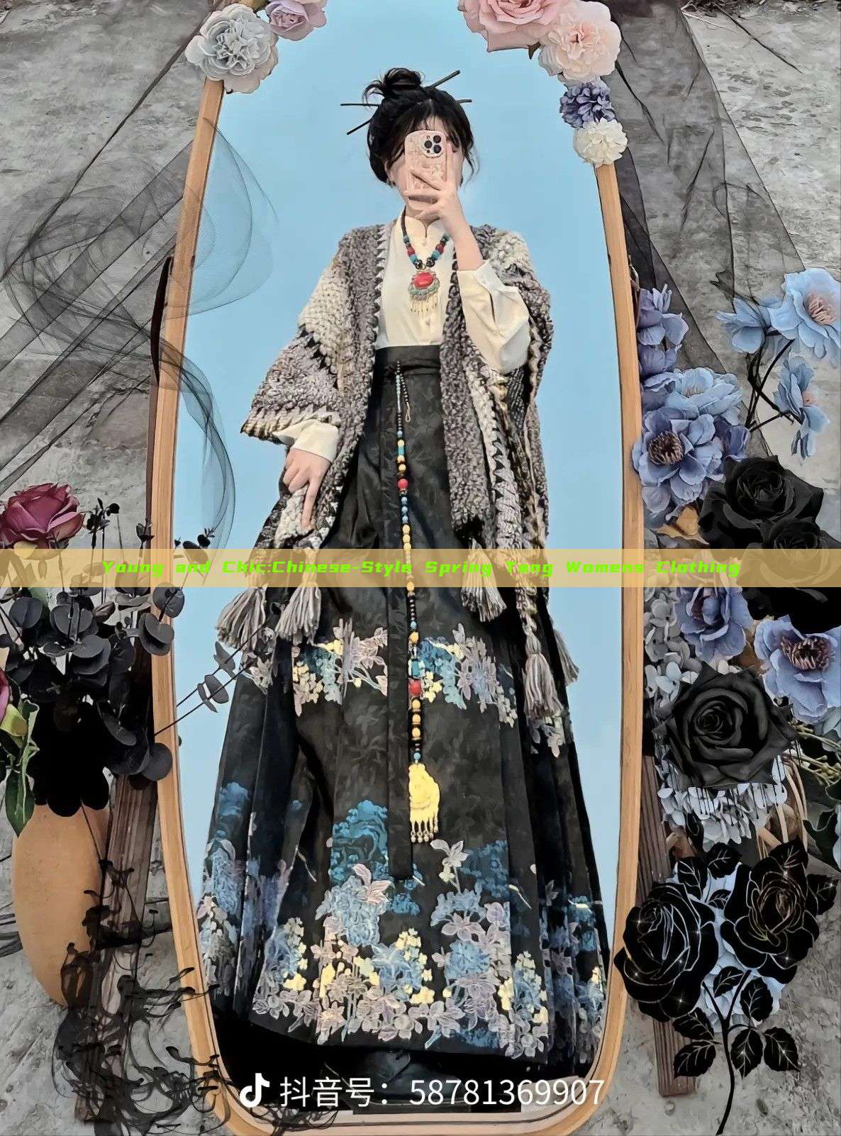 Young and Chic:Chinese-Style Spring Tang Womens Clothing