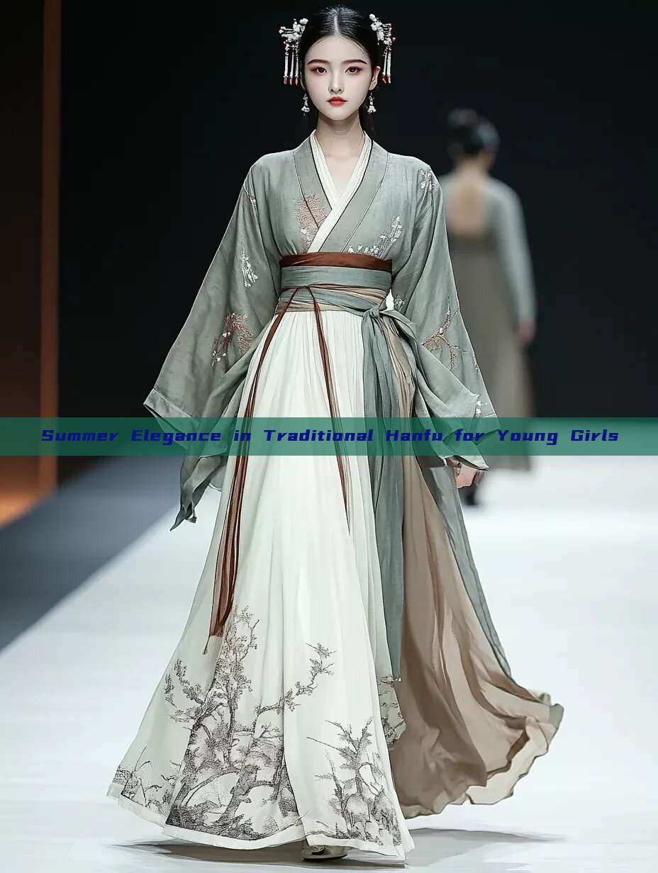 Summer Elegance in Traditional Hanfu for Young Girls Summer Elegance in Traditional Hanfu for Young Girls