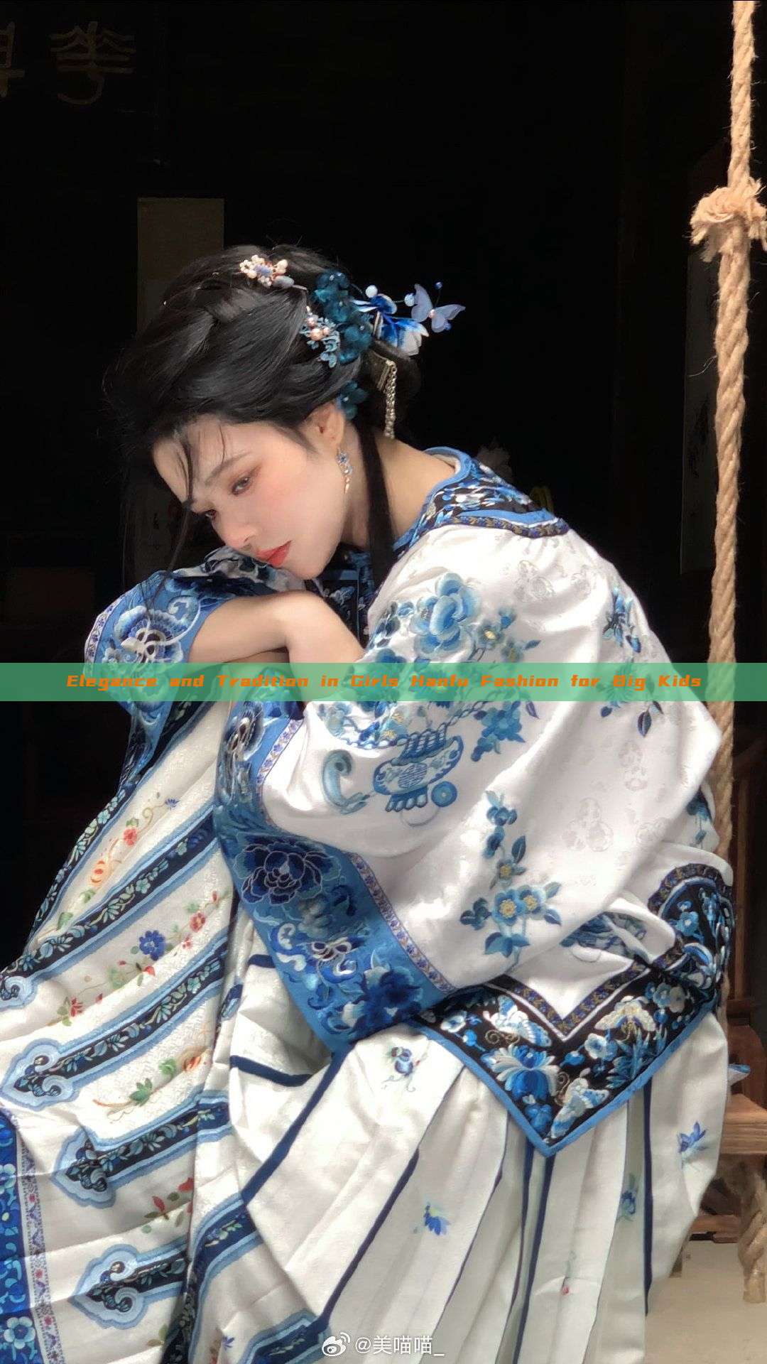 Elegance and Tradition in Girls Hanfu Fashion for Big Kids Elegance and Tradition in Girls Hanfu Fashion for Big Kids