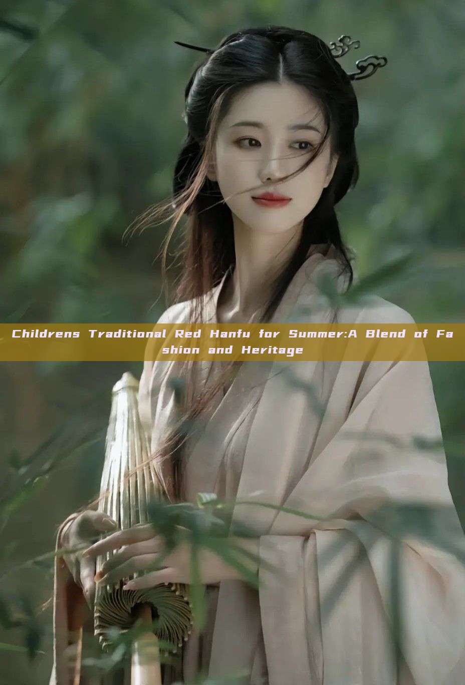 Childrens Traditional Red Hanfu for Summer:A Blend of Fashion and Heritage Childrens Traditional Red Hanfu for Summer:A Blend of Fashion and Heritage