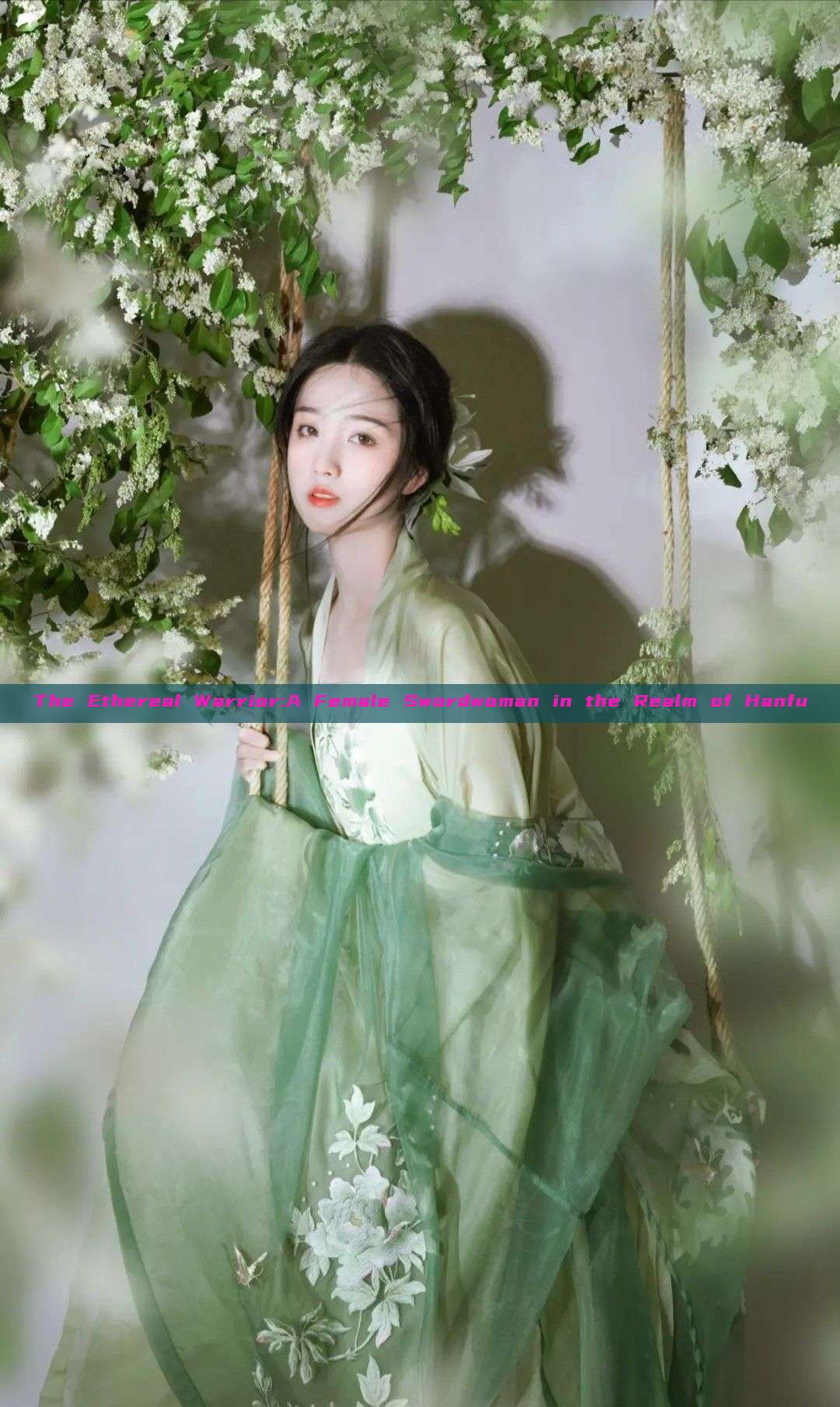 The Ethereal Warrior:A Female Swordwoman in the Realm of Hanfu The Ethereal Warrior:A Female Swordwoman in the Realm of Hanfu